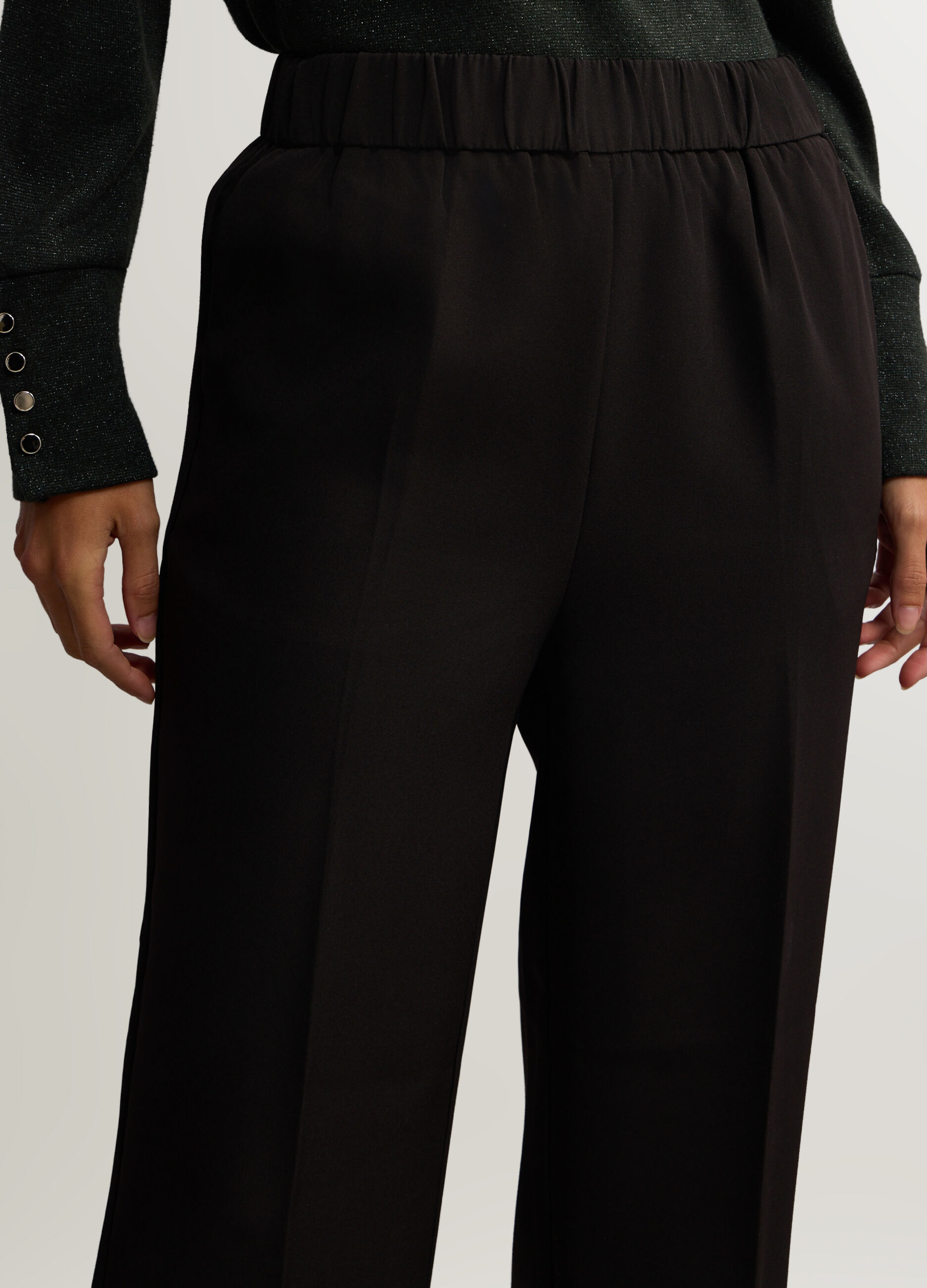 Pantaloni Comfort Fit stretch donna_3