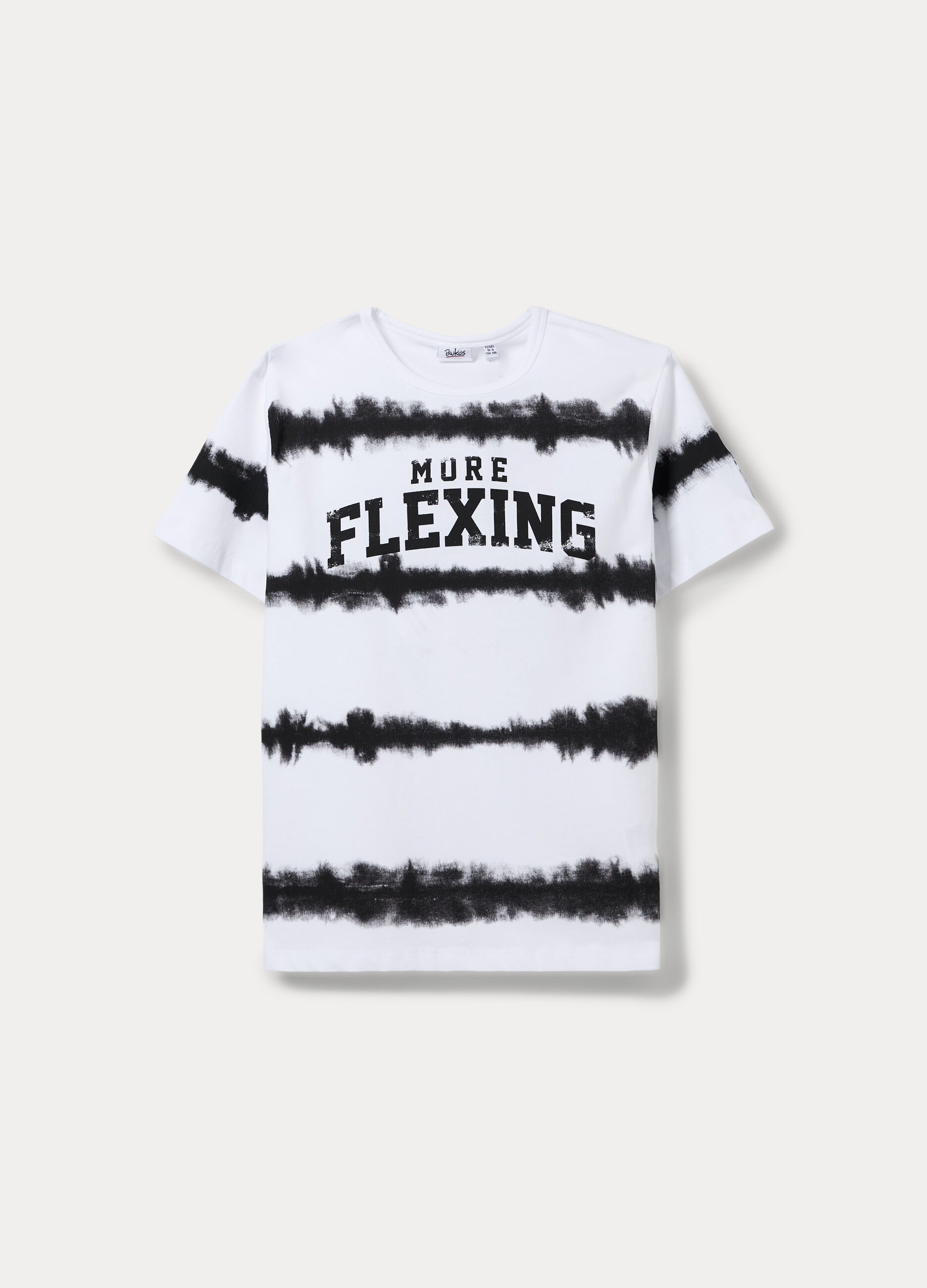 T-shirt girocollo in jersey di cotone stretch ragazzo_0