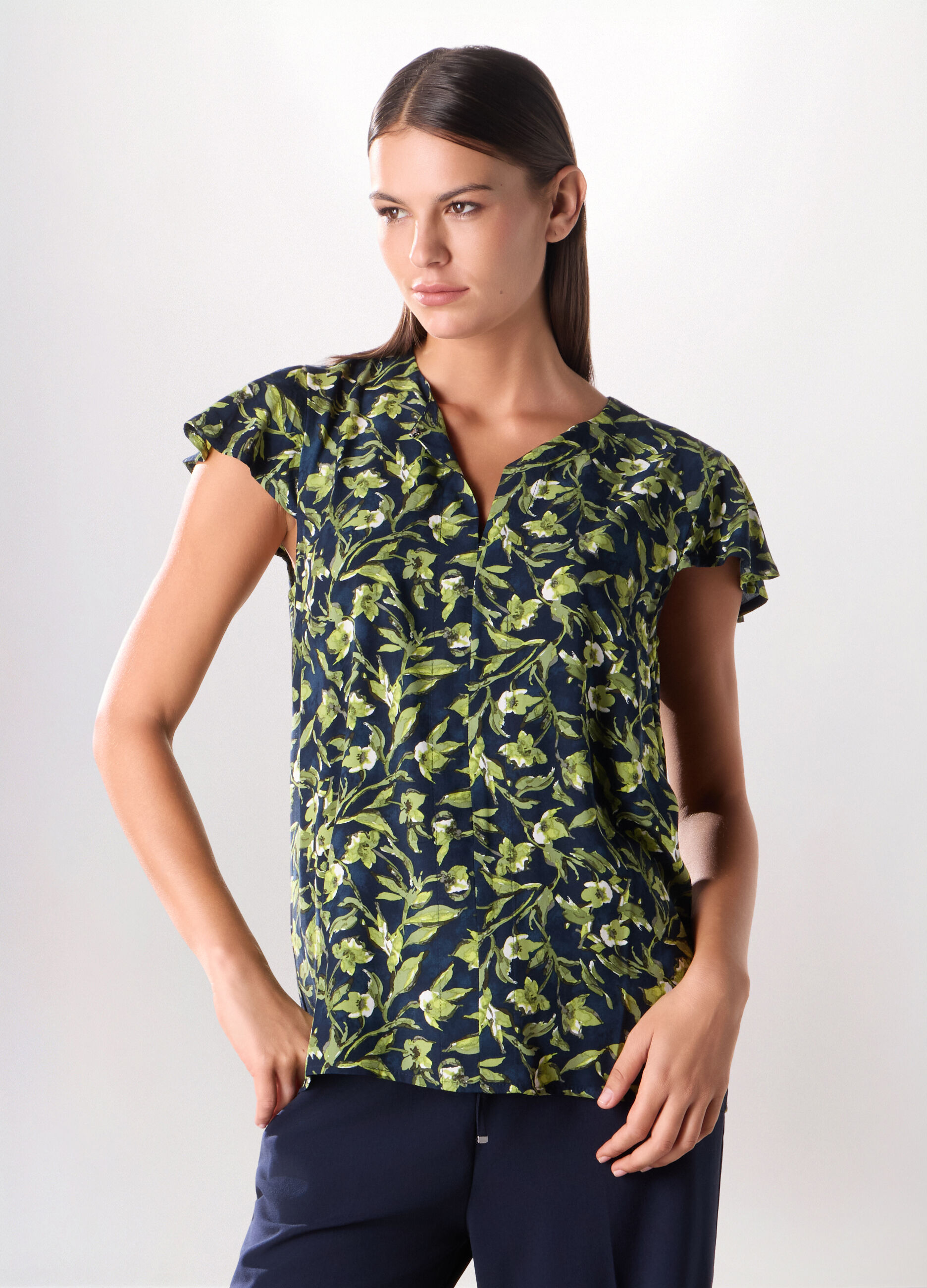 Camicia in viscosa donna_0