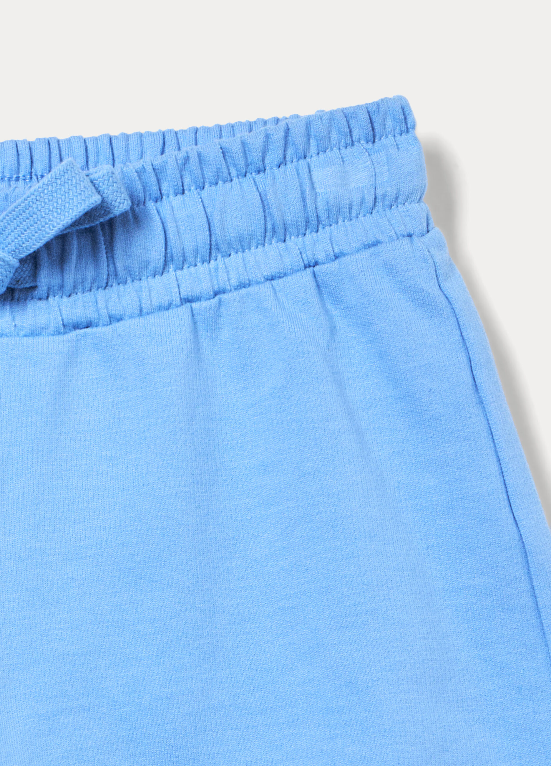 Shorts in french terry di puro cotone bambina_2
