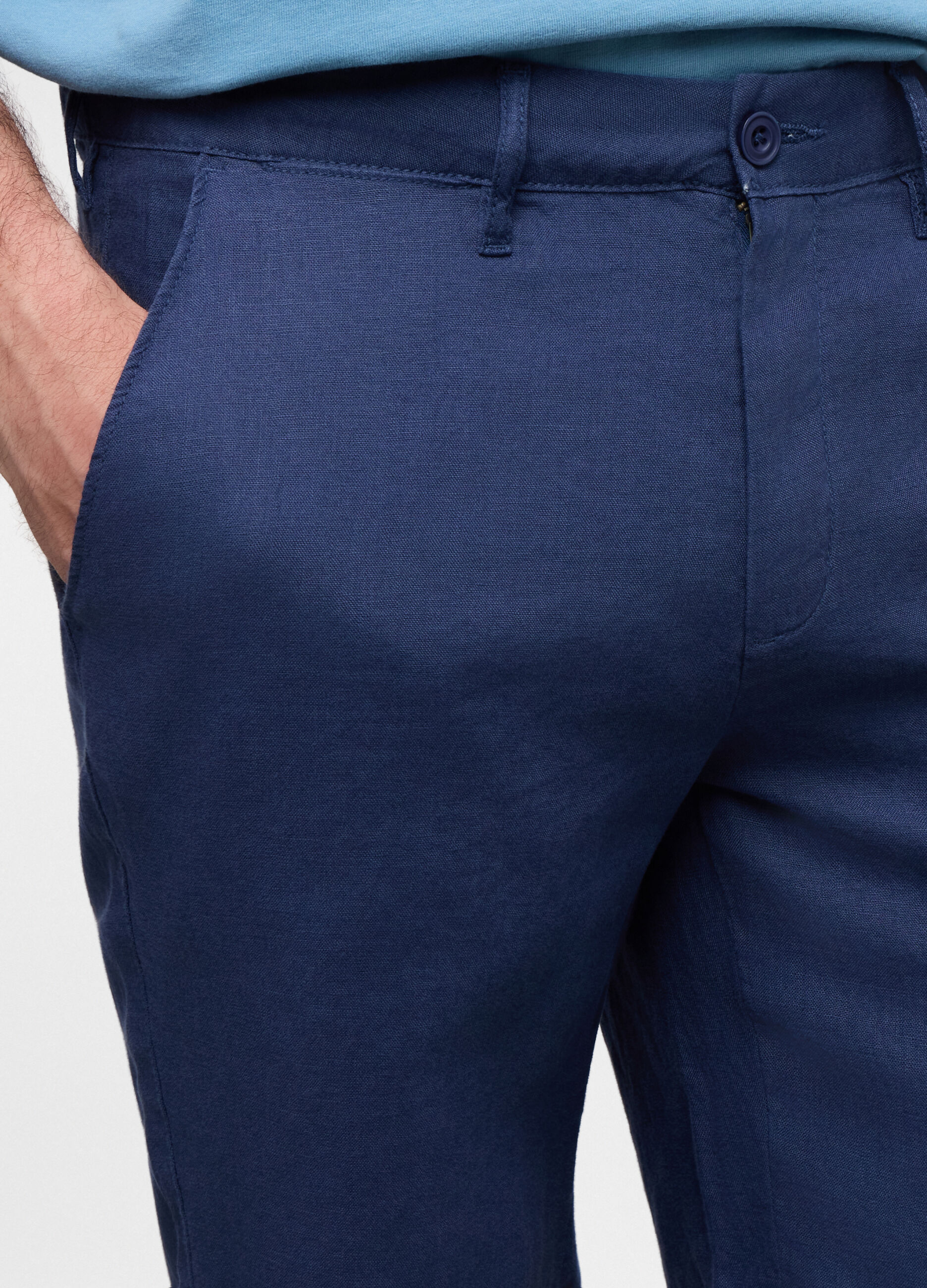 Bermuda in lino uomo_2