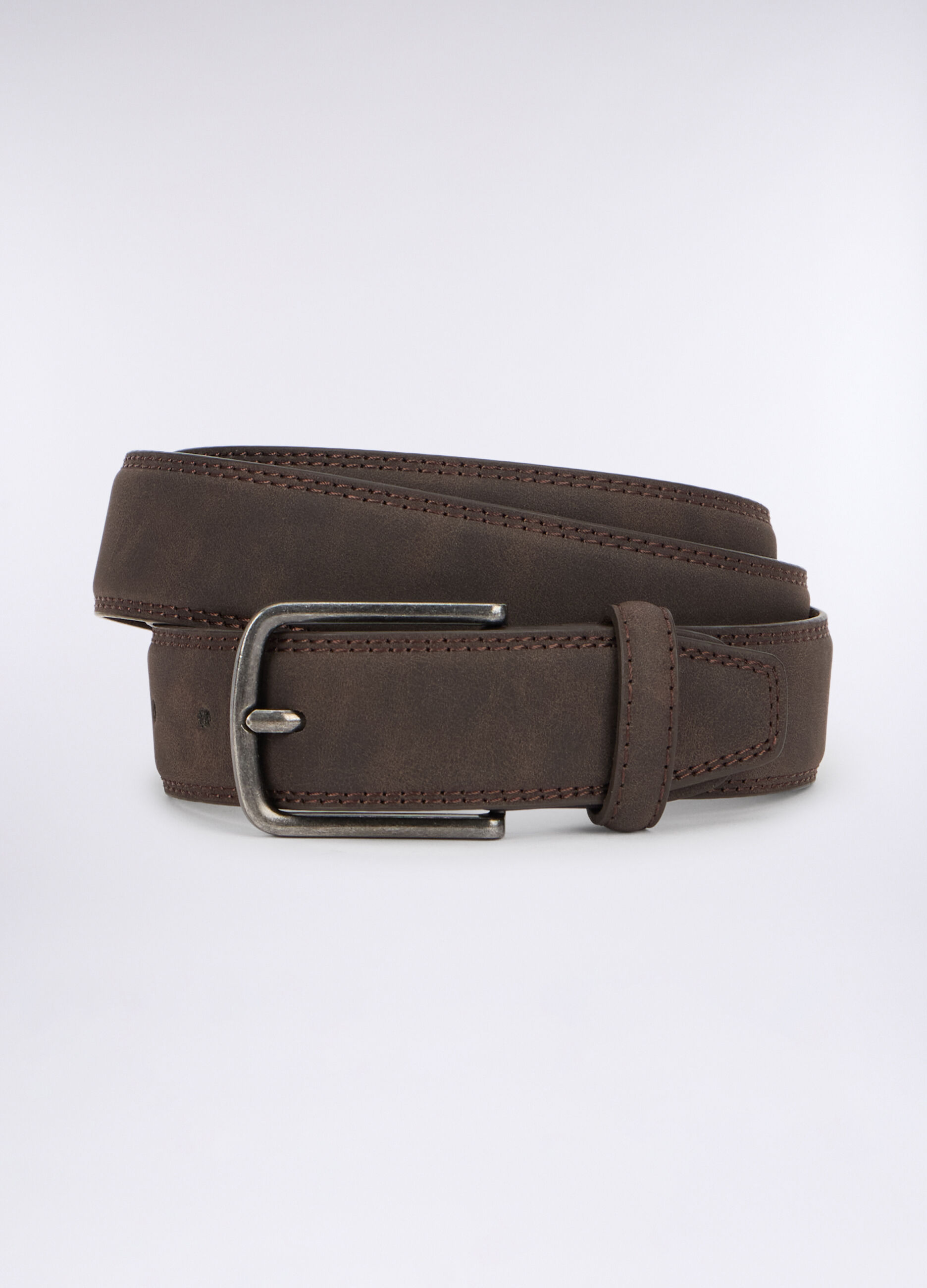 Cintura in ECOpelle scamosciata uomo_0