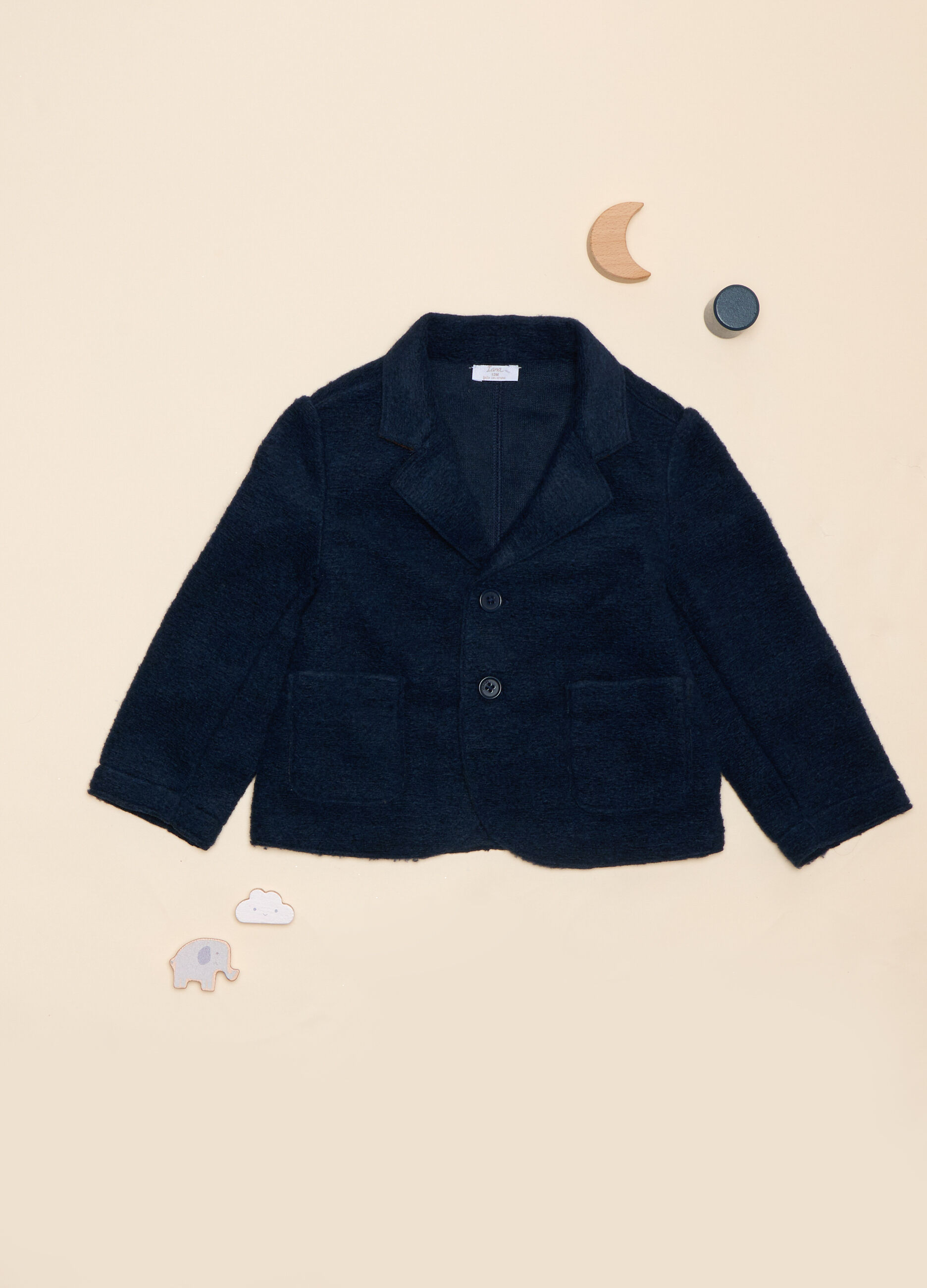 Blazer con collo revers_0