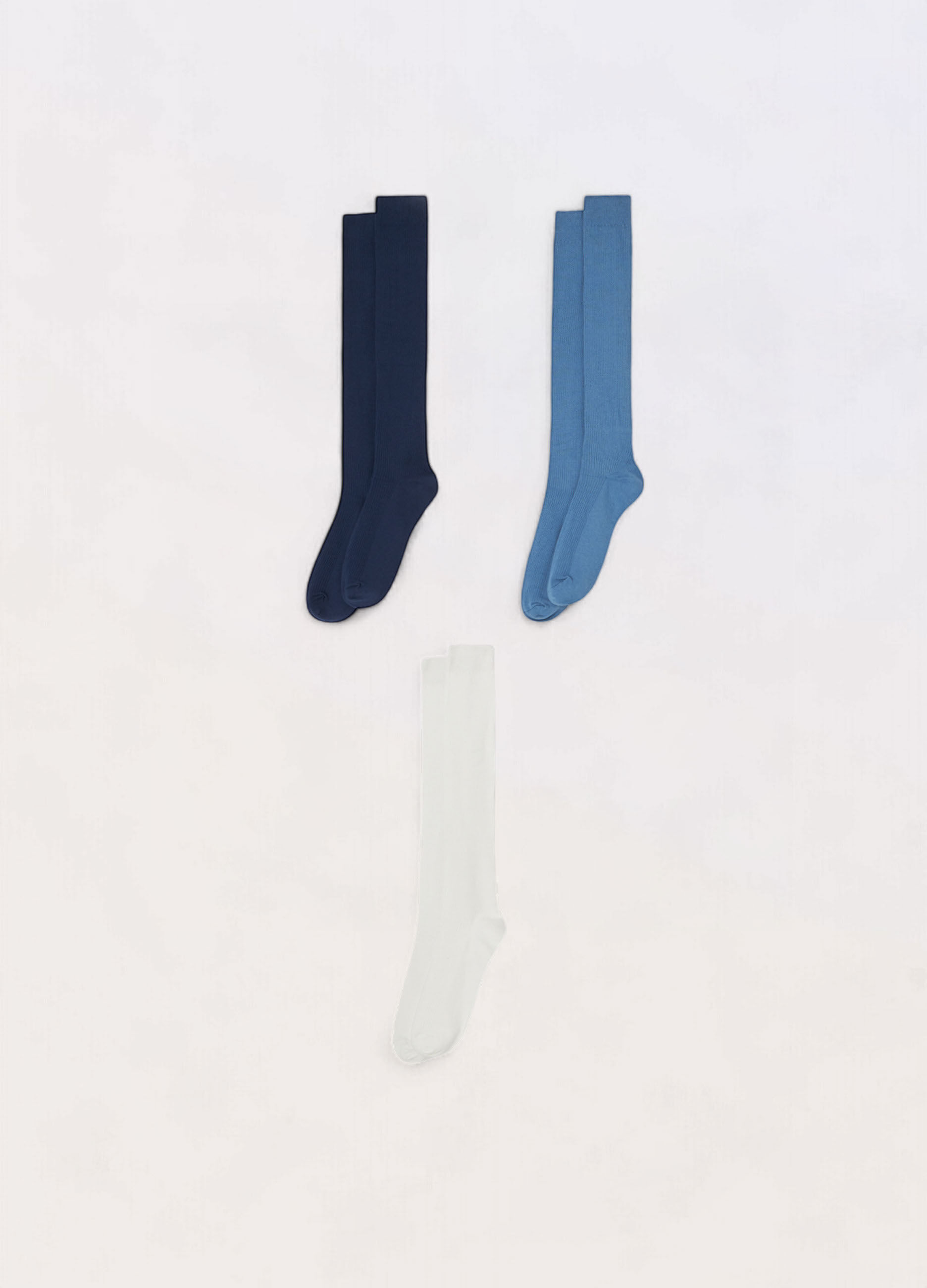 3 pack calze lunghe in cotone stretch uomo_0