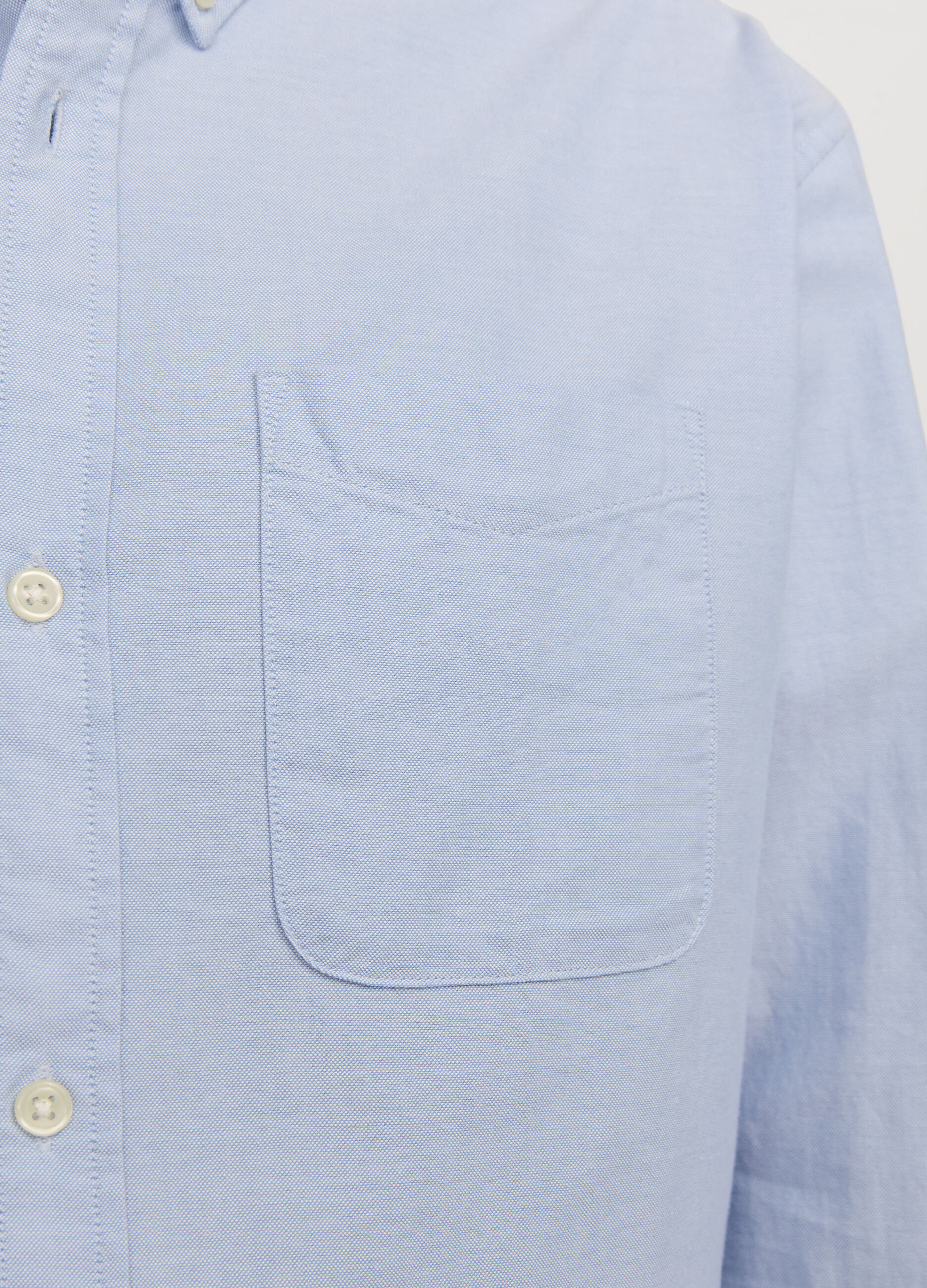 Camicia regular fit in cotone Oxford uomo_4