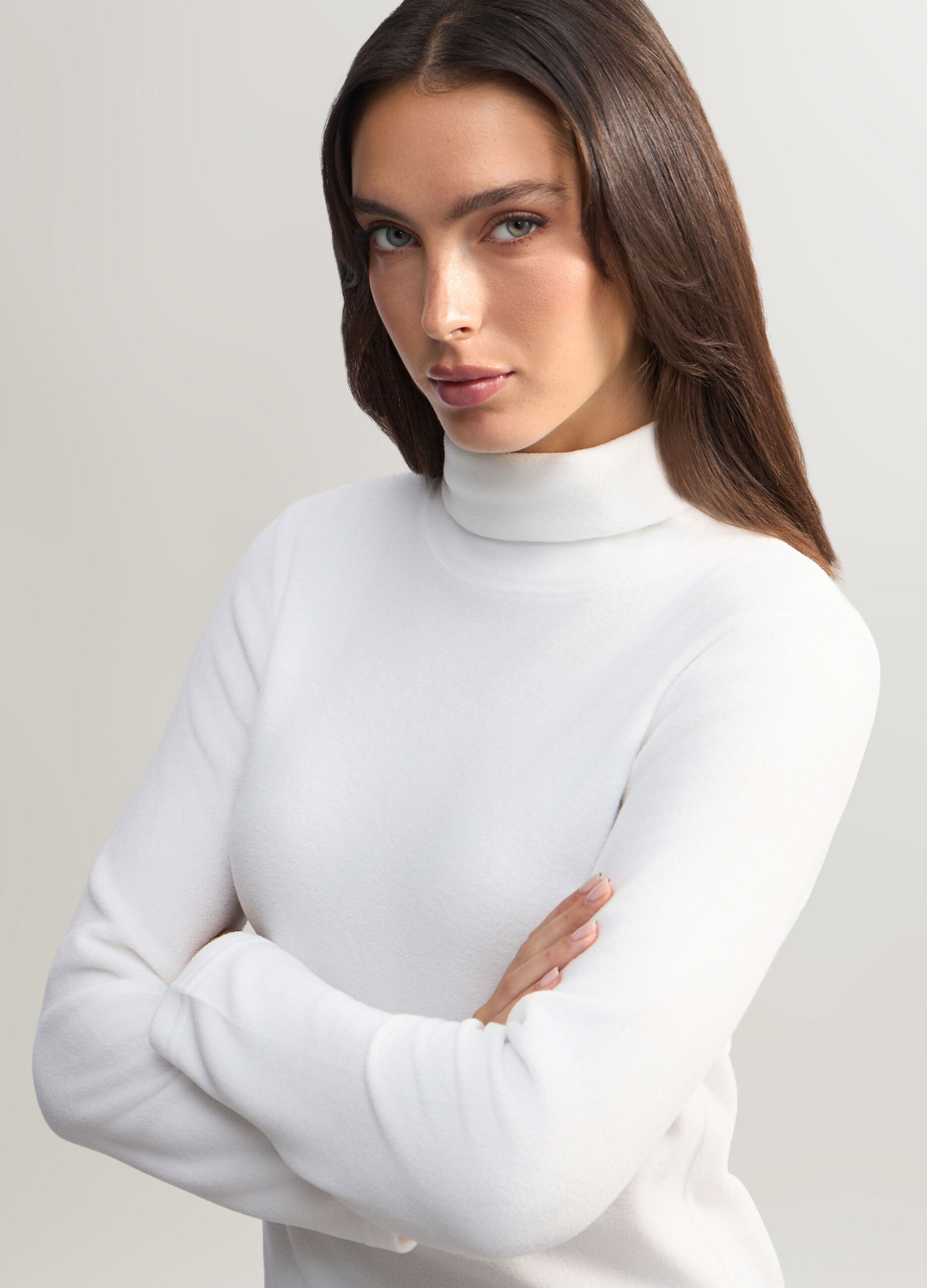 Lupetto Fitted in pile donna_2