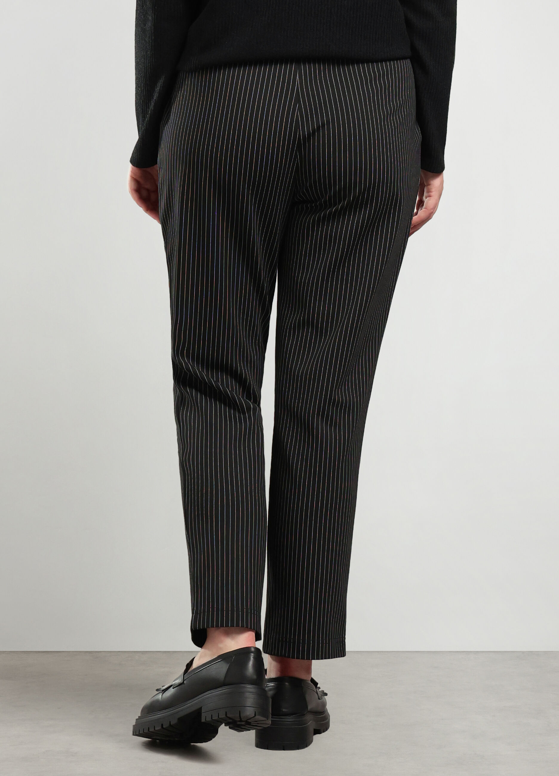 Pantalone gessato donna curvy_1