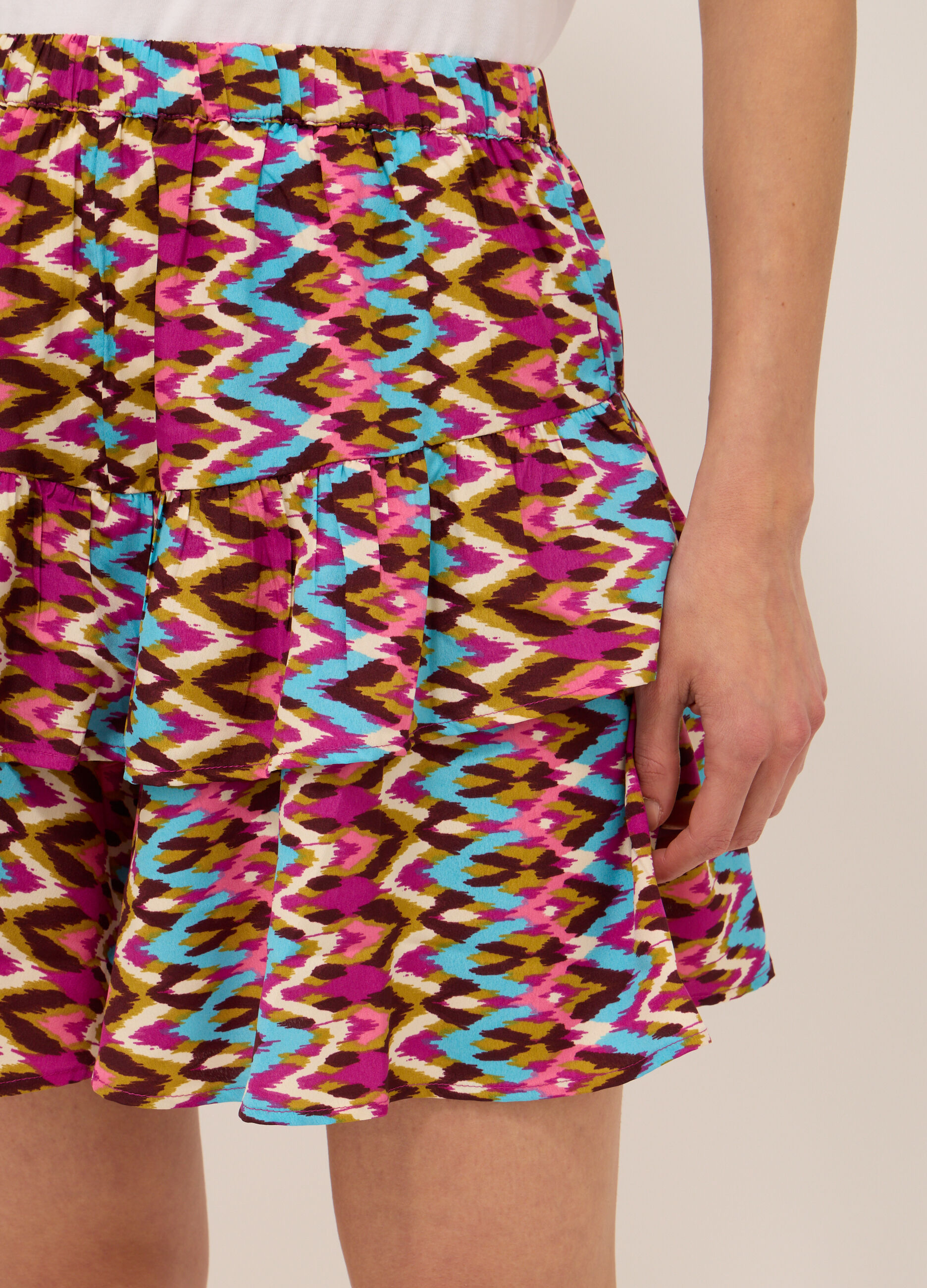 Shorts con stampa donna_2