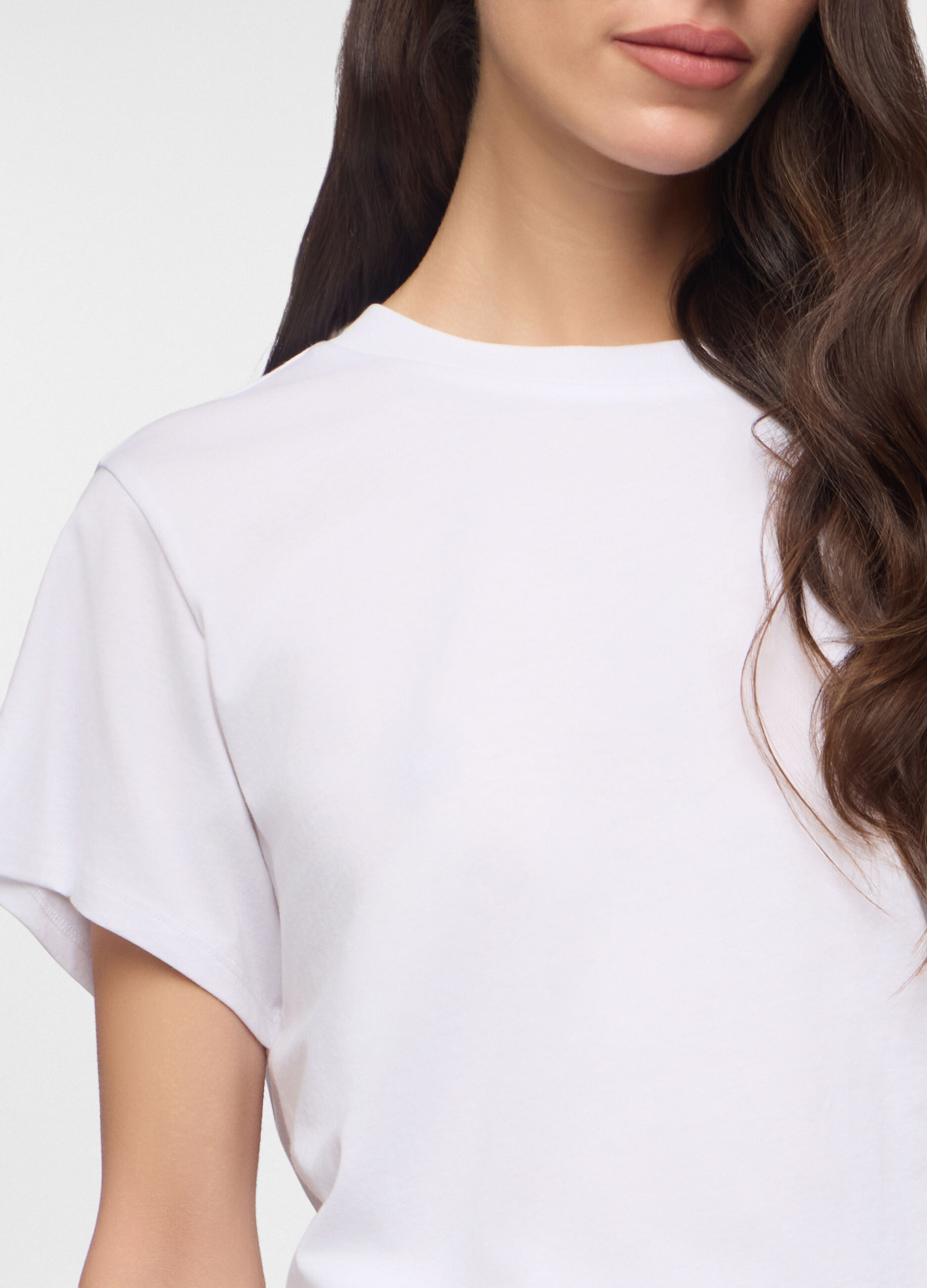 T-shirt girocollo donna_2