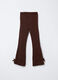 Pantaloni misto viscosa in costina Flare Fit bambina_1
