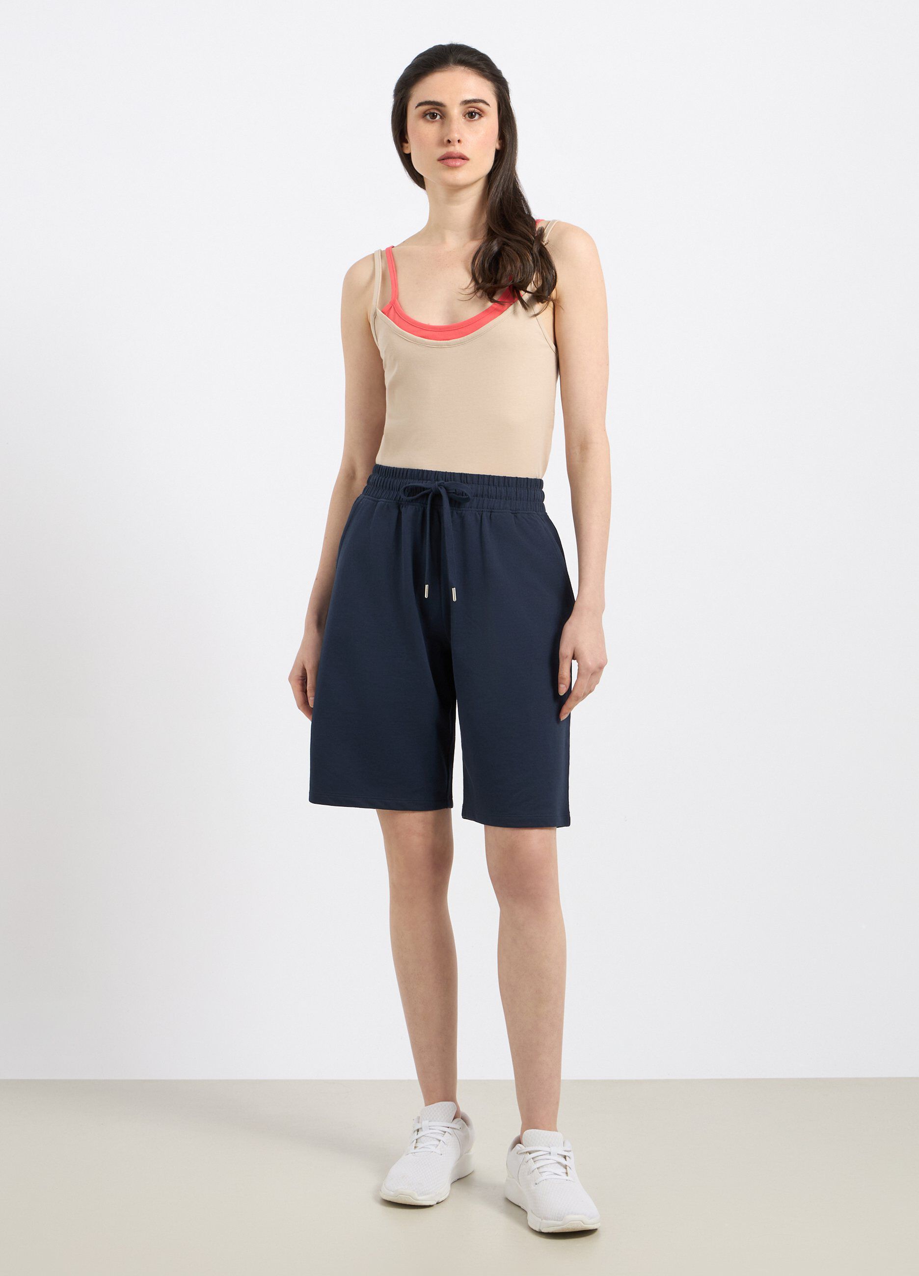 Bermuda in misto cotone donna_0