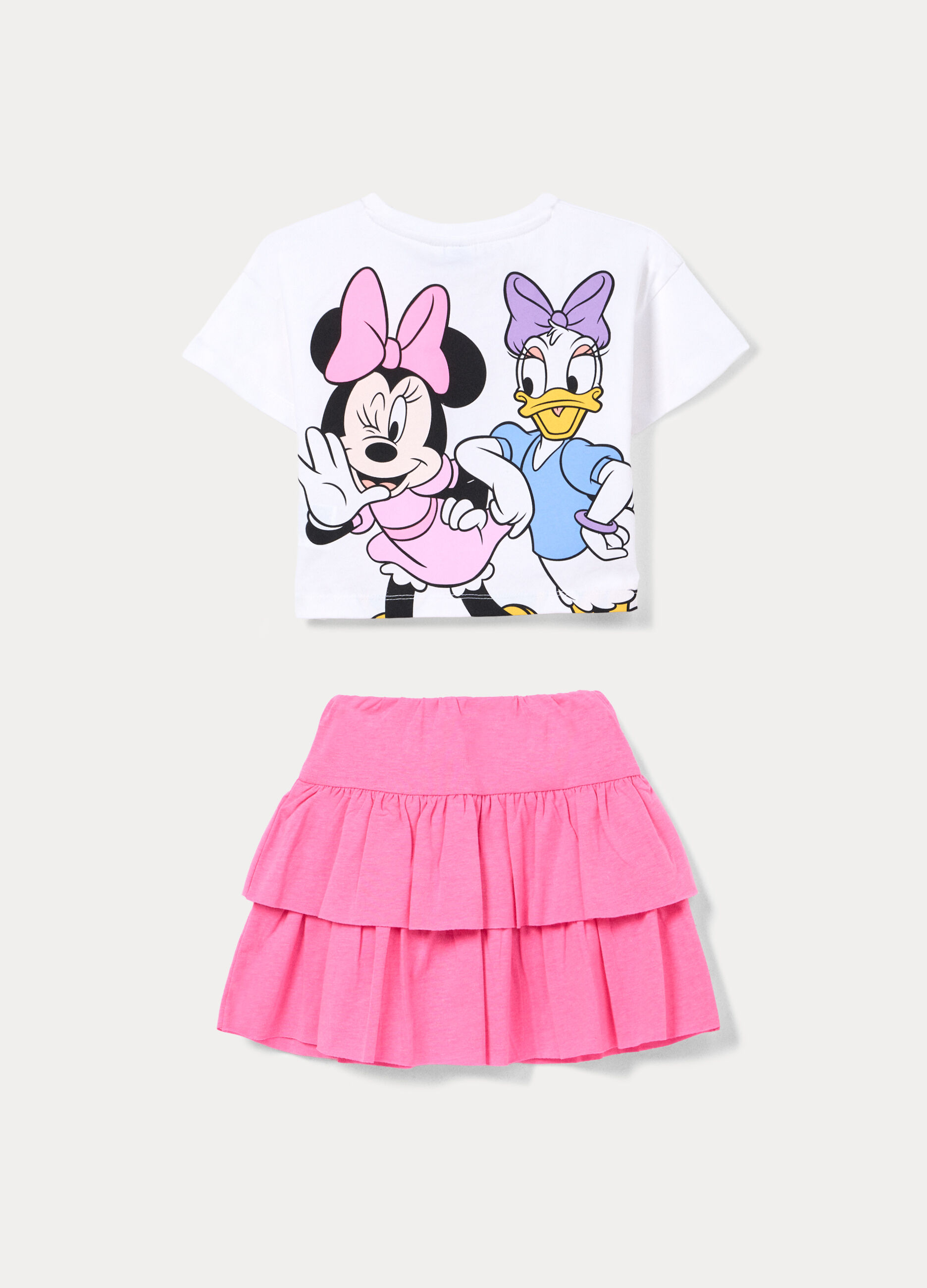 Jogging set Disney in jersey di cotone stretch bambina_1