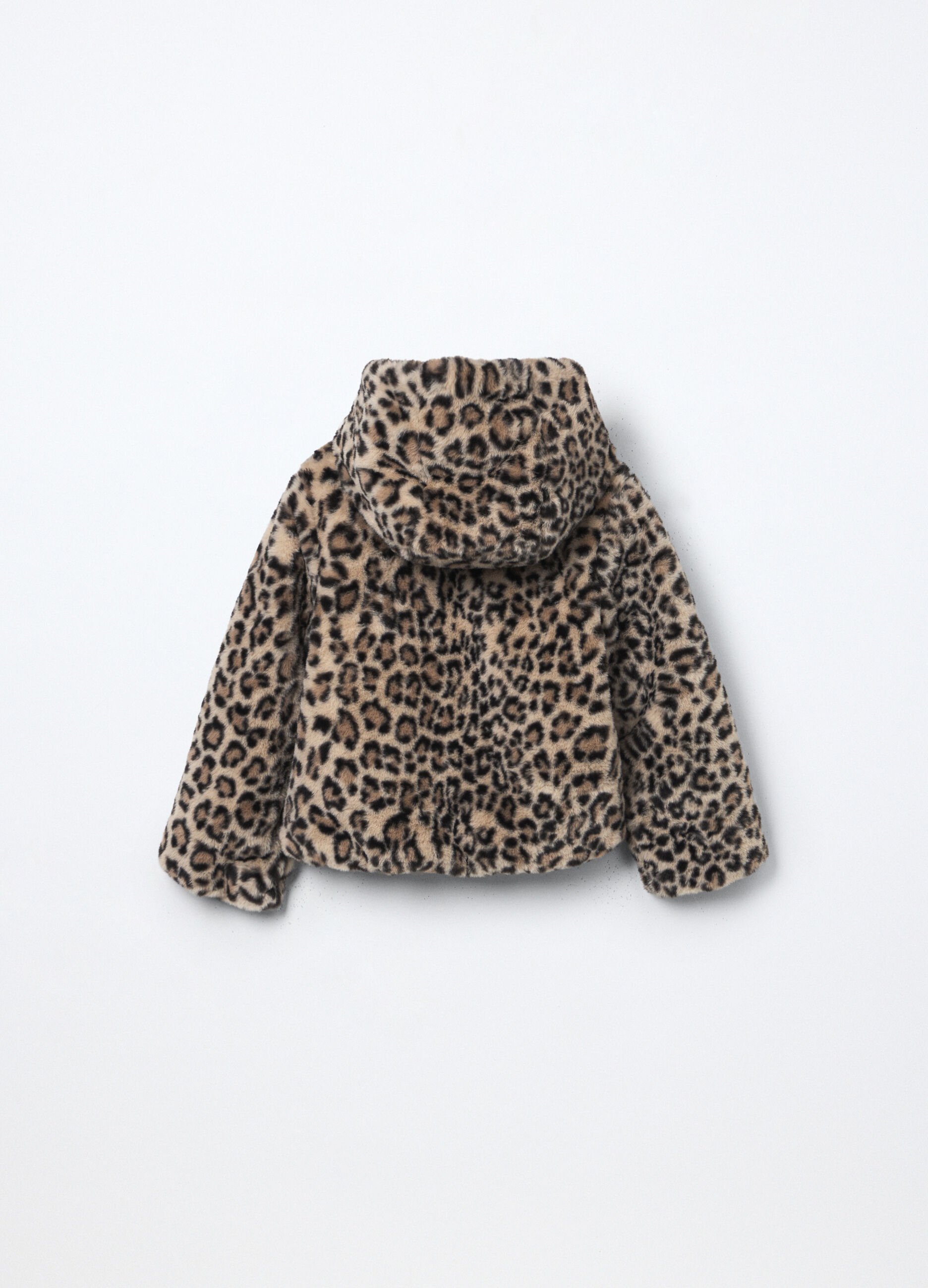 Giacca in eco fur bambina_1