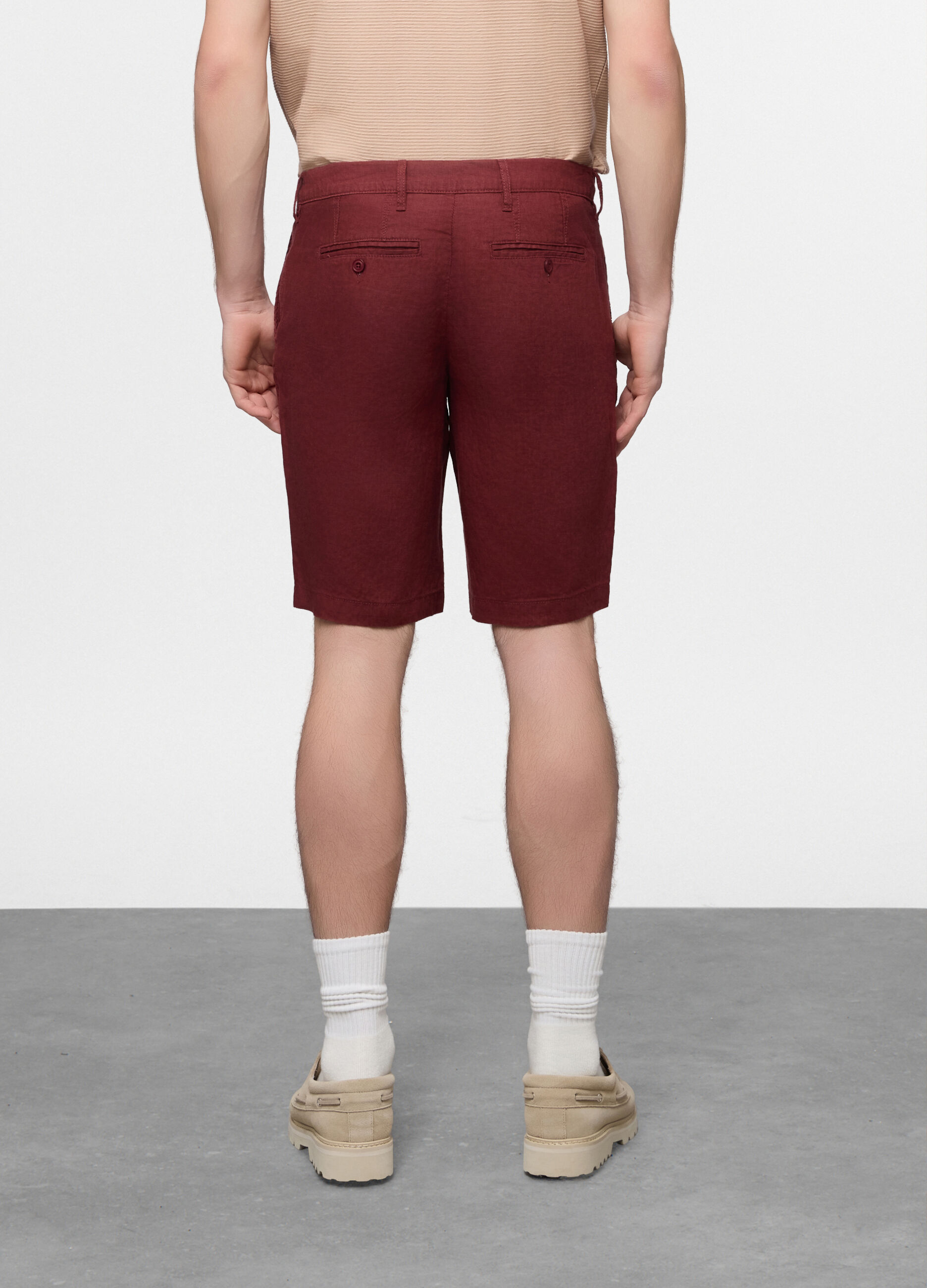 Bermuda in lino uomo_1