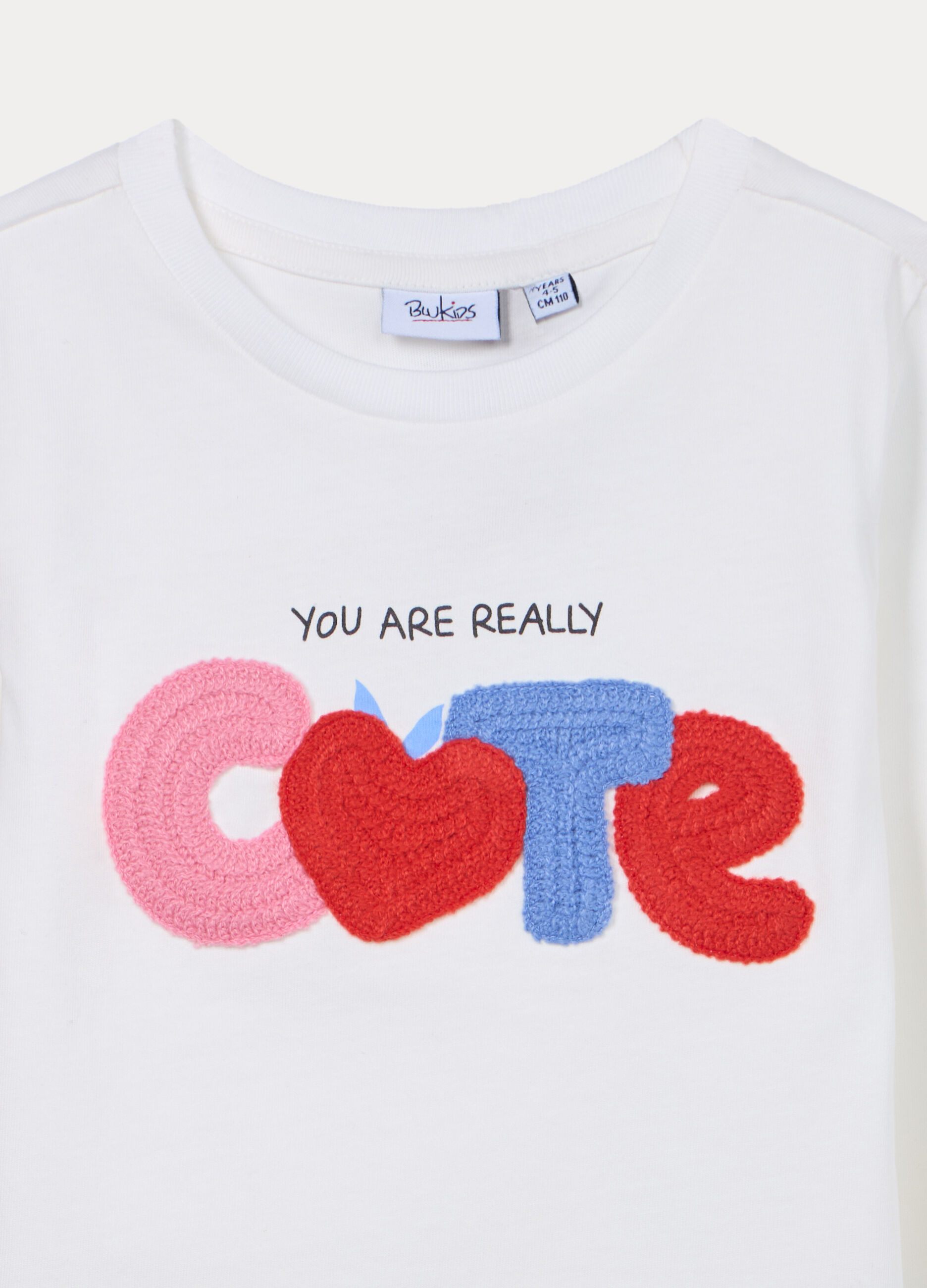 T-shirt in jersey di puro cotone bambina_2