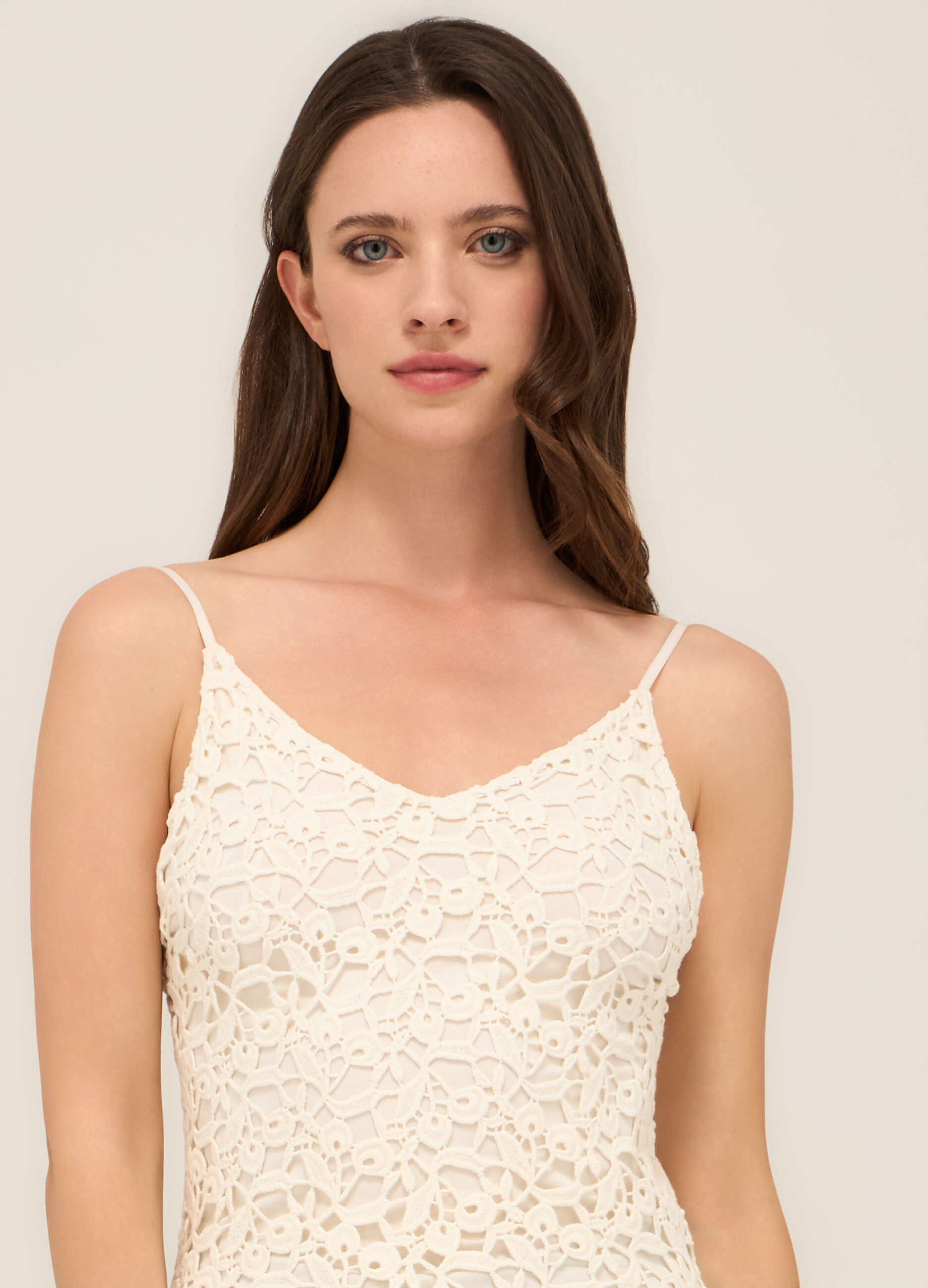 Top crochet in cotone stretch donna_2