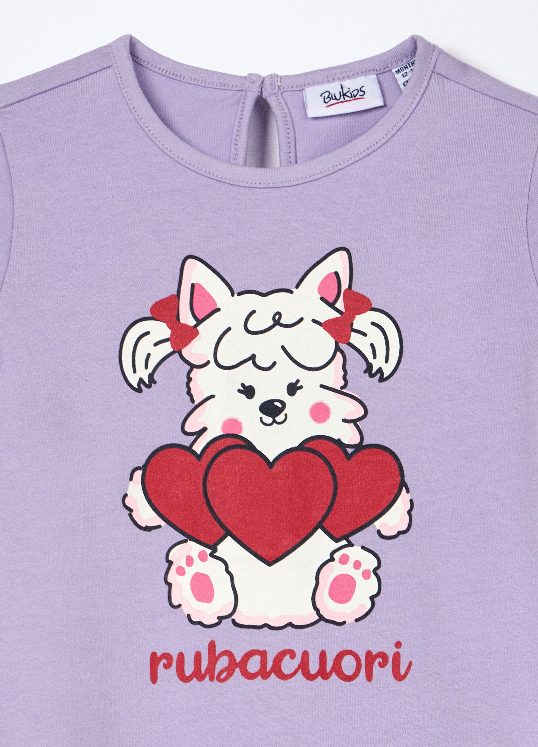 T-shirt in jersey di puro cotone neonata_2