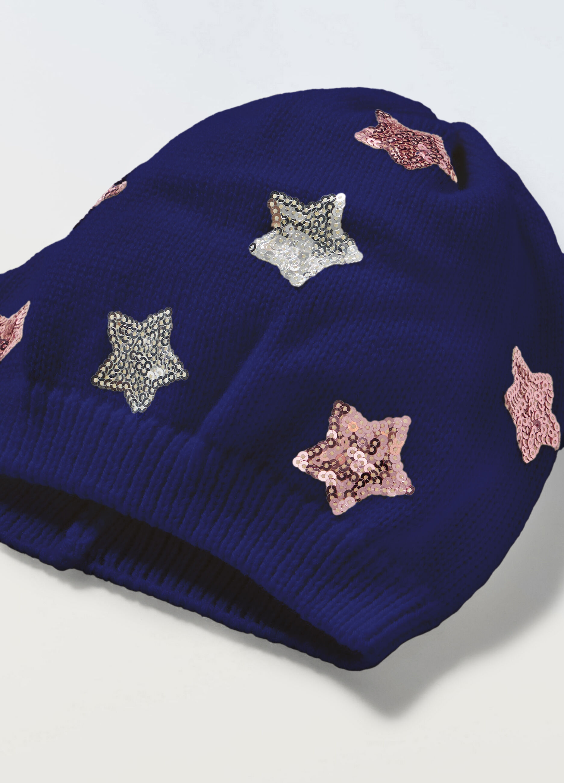 Berretto tricot con paillettes_1