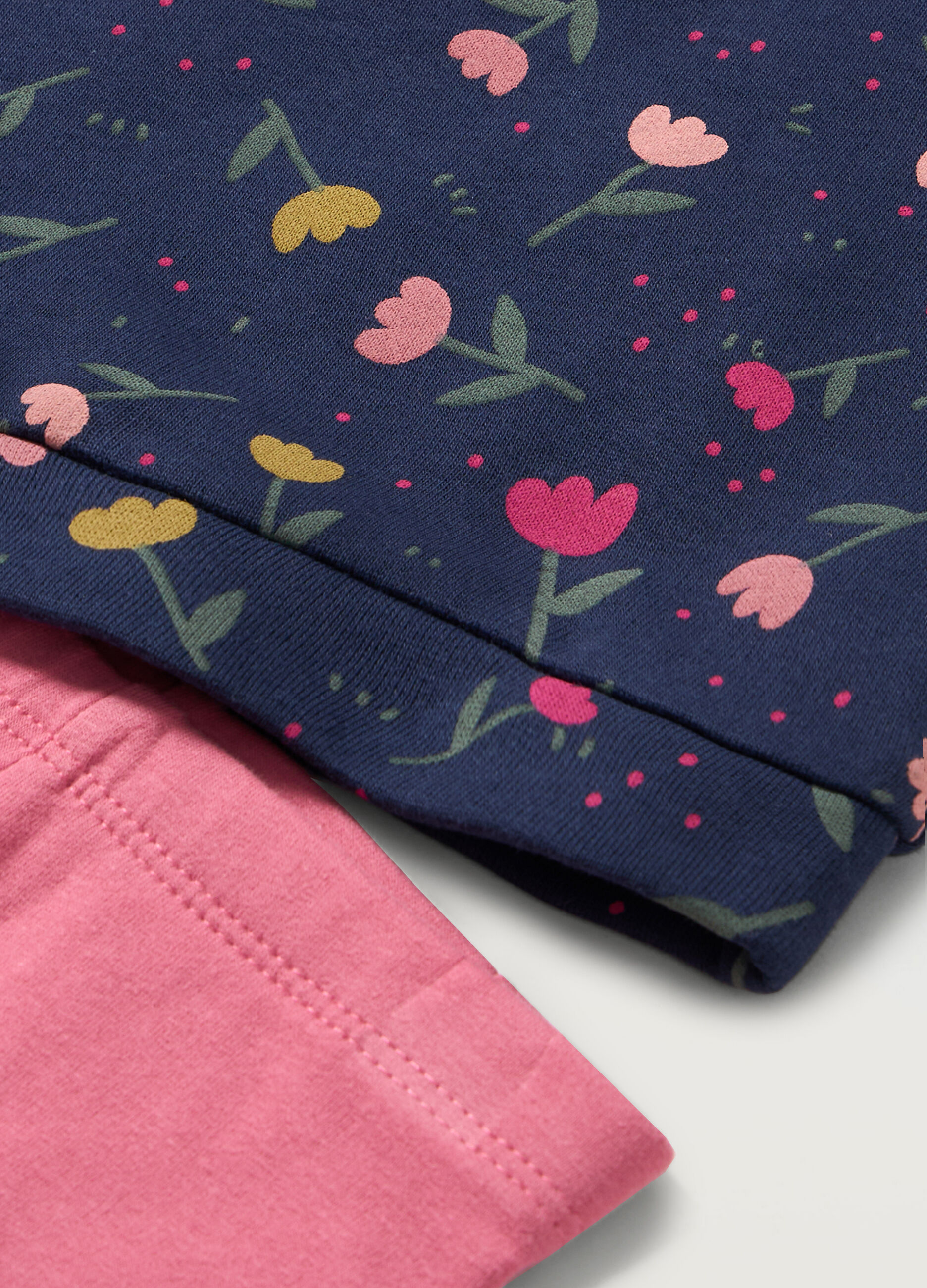 Jogging set in cotone fleece neonata_1