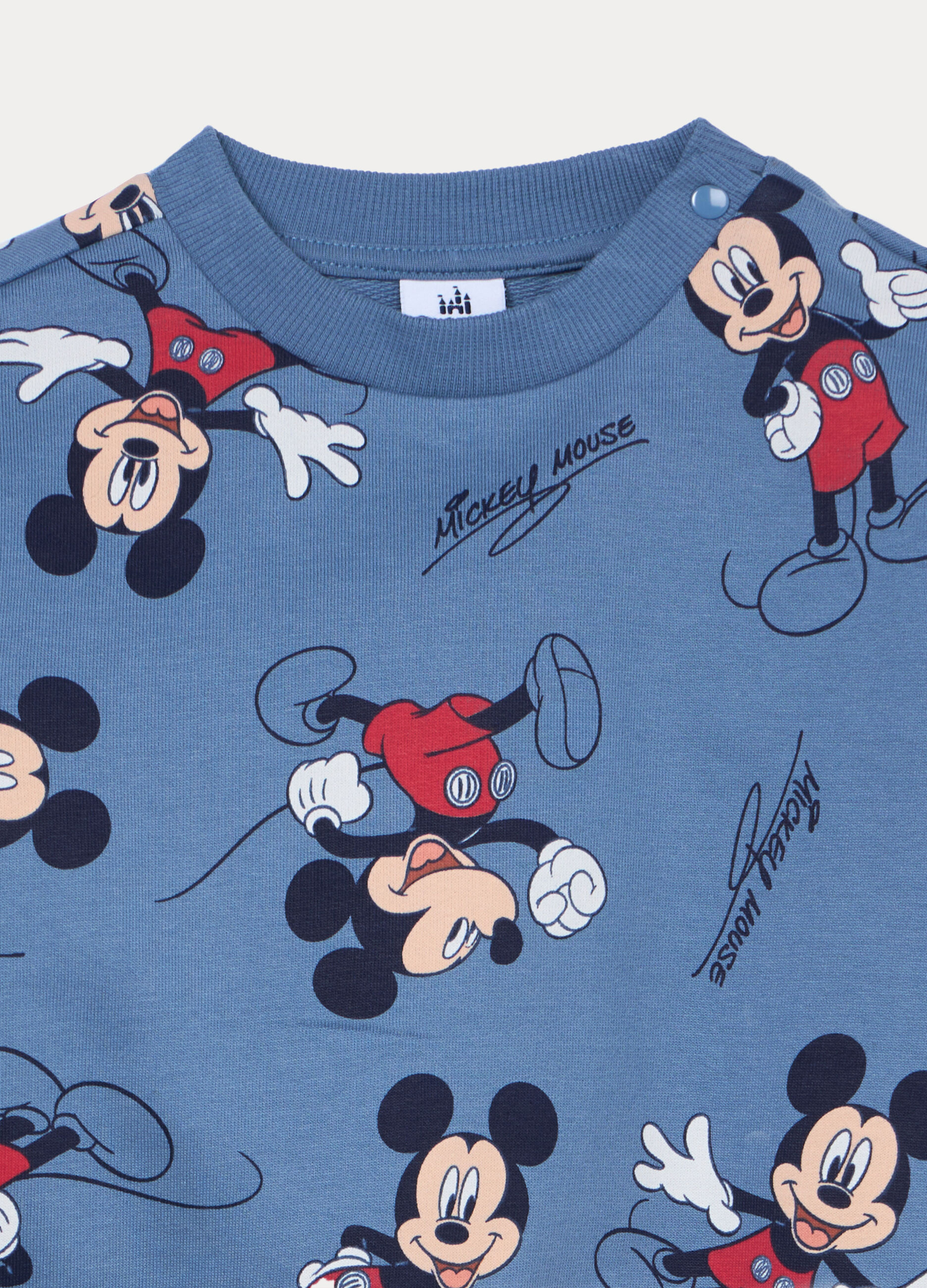 Jogging set Disney in french terry di puro cotone bimbo_2