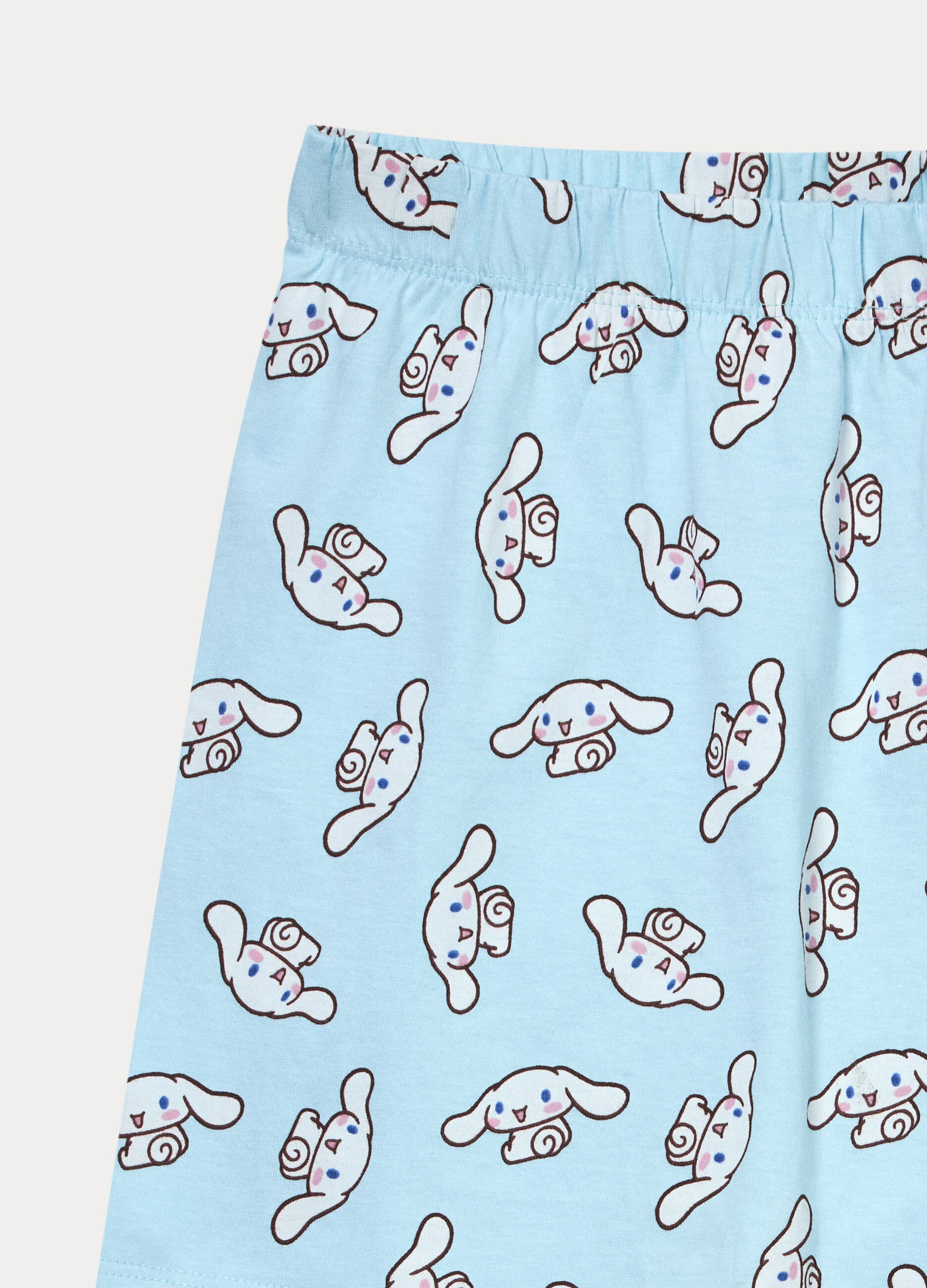 Set pigiama corto Cinnamoroll in jersey di puro cotone ragazza_3