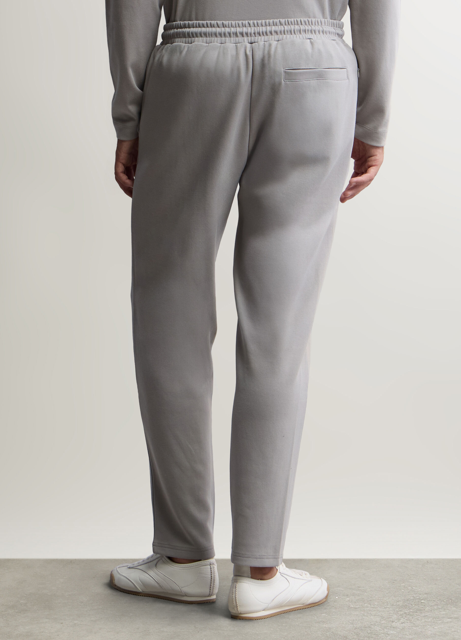 Jogger in interlock misto cotone uomo_2