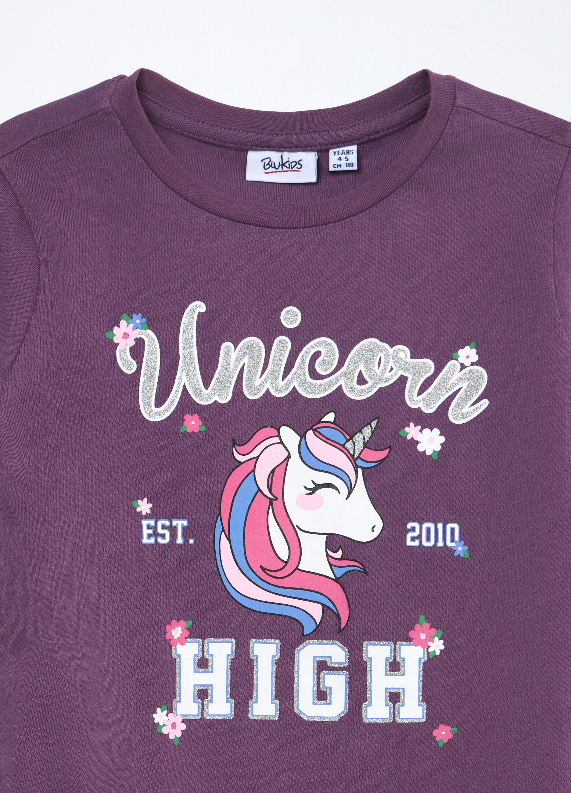 T-shirt in jersey di puro cotone bambina_2