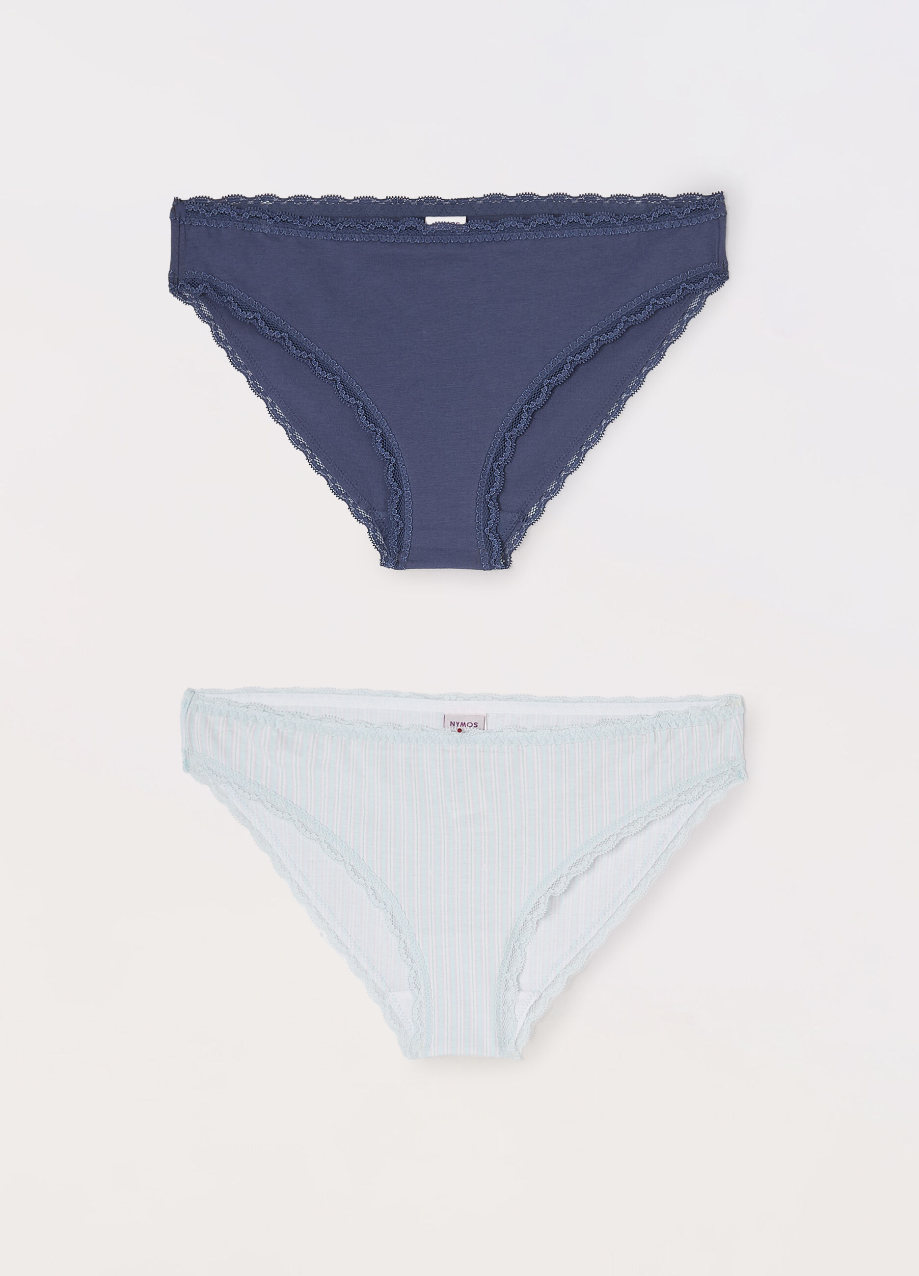 Pack 2 slip in jersey di cotone stretch donna_0