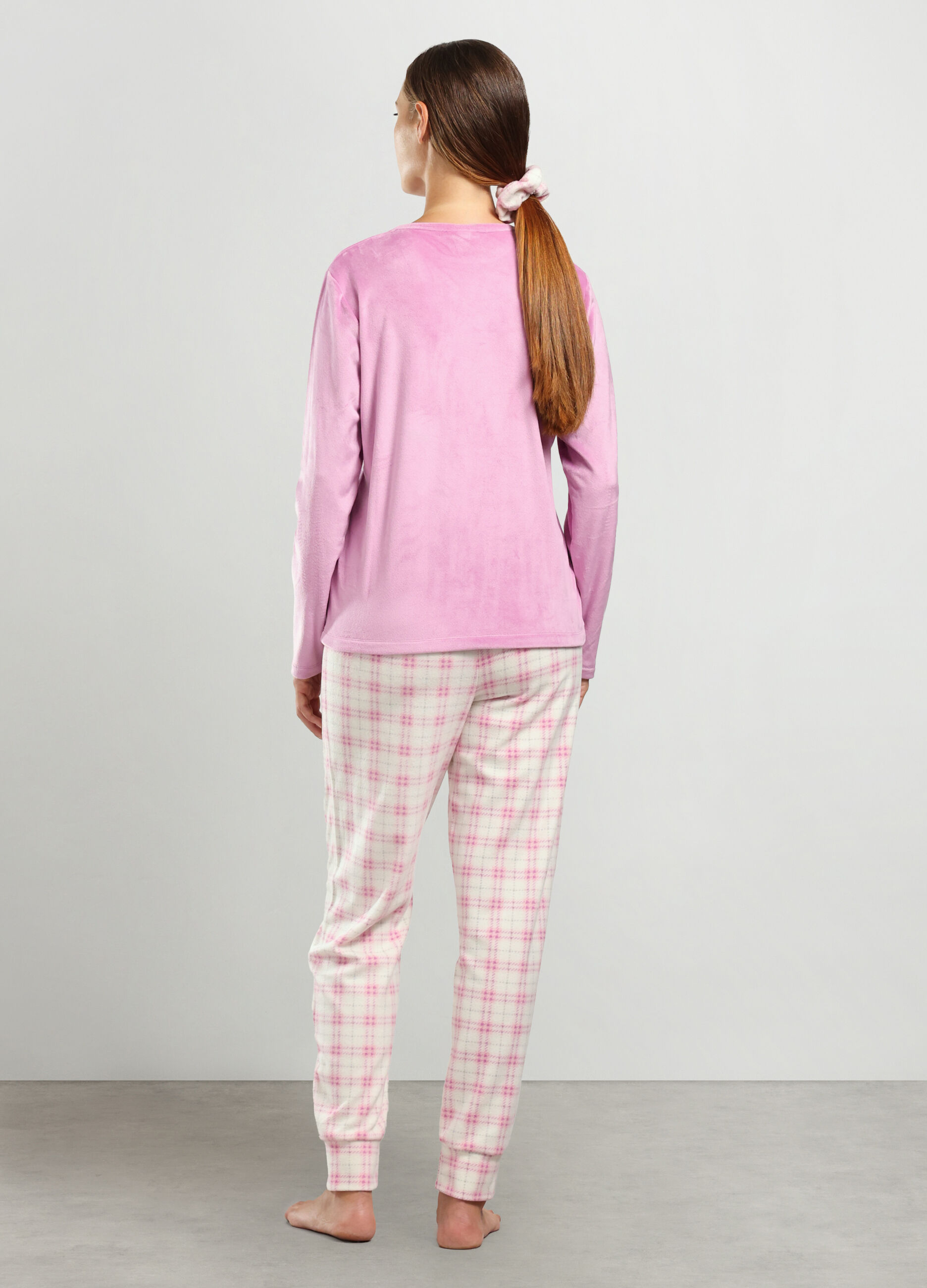 Set pigiama velour donna_1