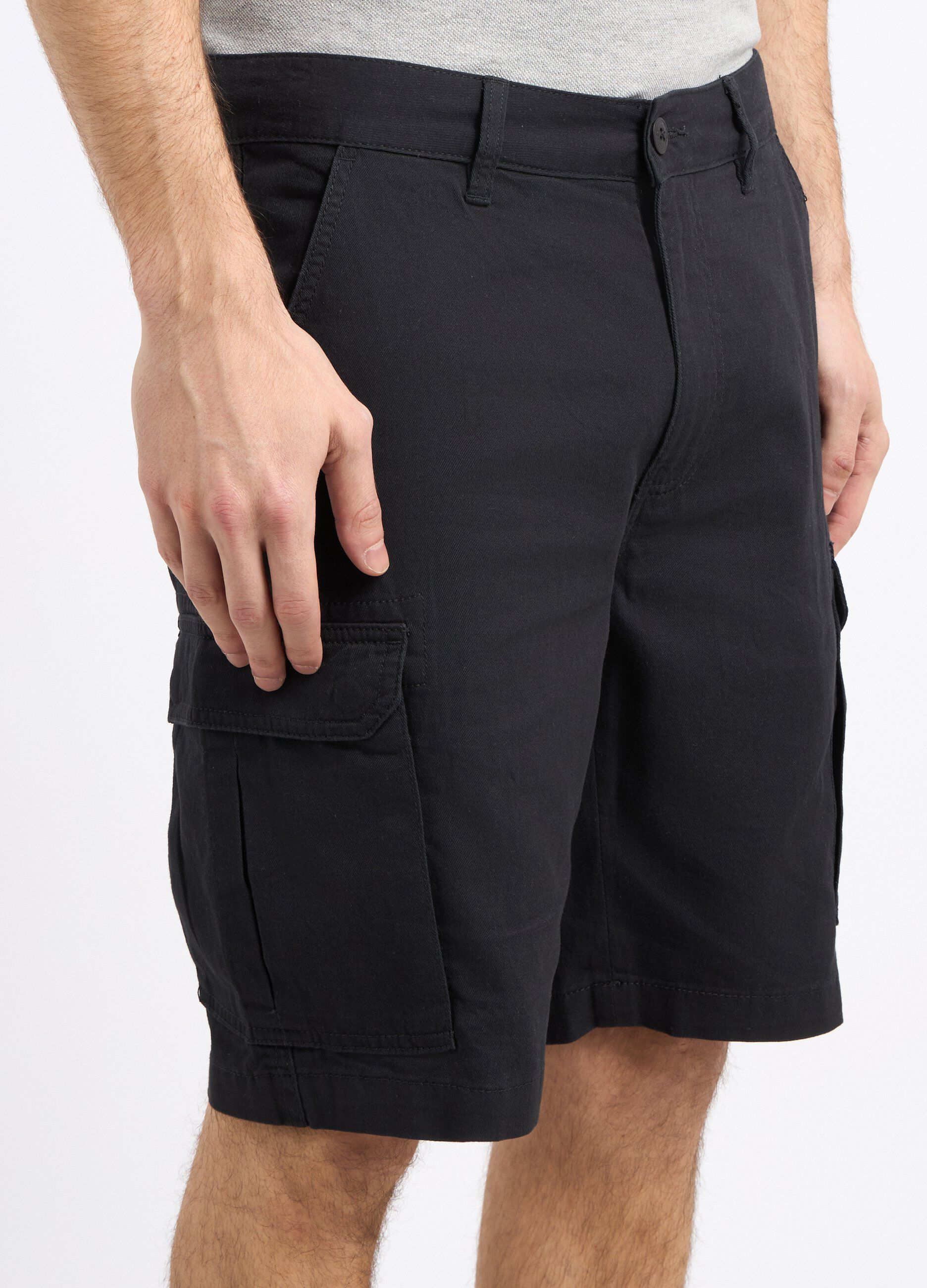 Shorts cargo in puro cotone uomo_2