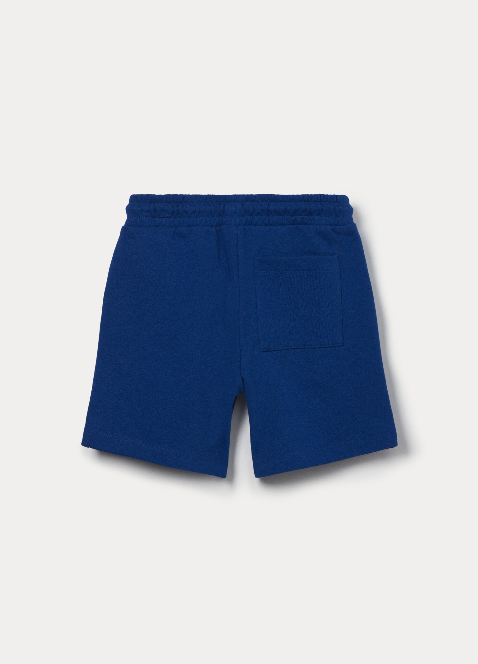 Shorts in french terry di puro cotone bambino_1