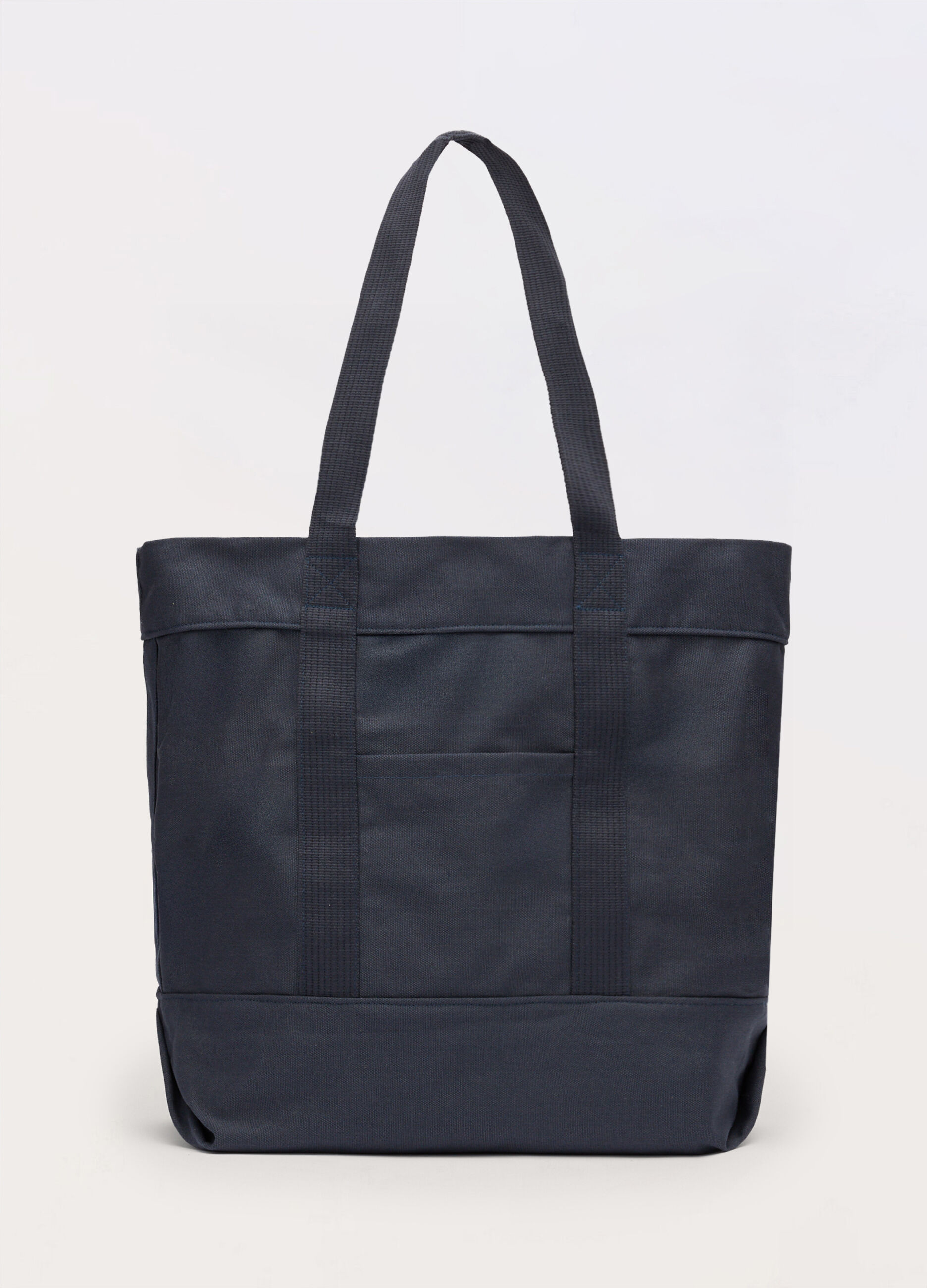 Tote bag in tela di cotone uomo_0