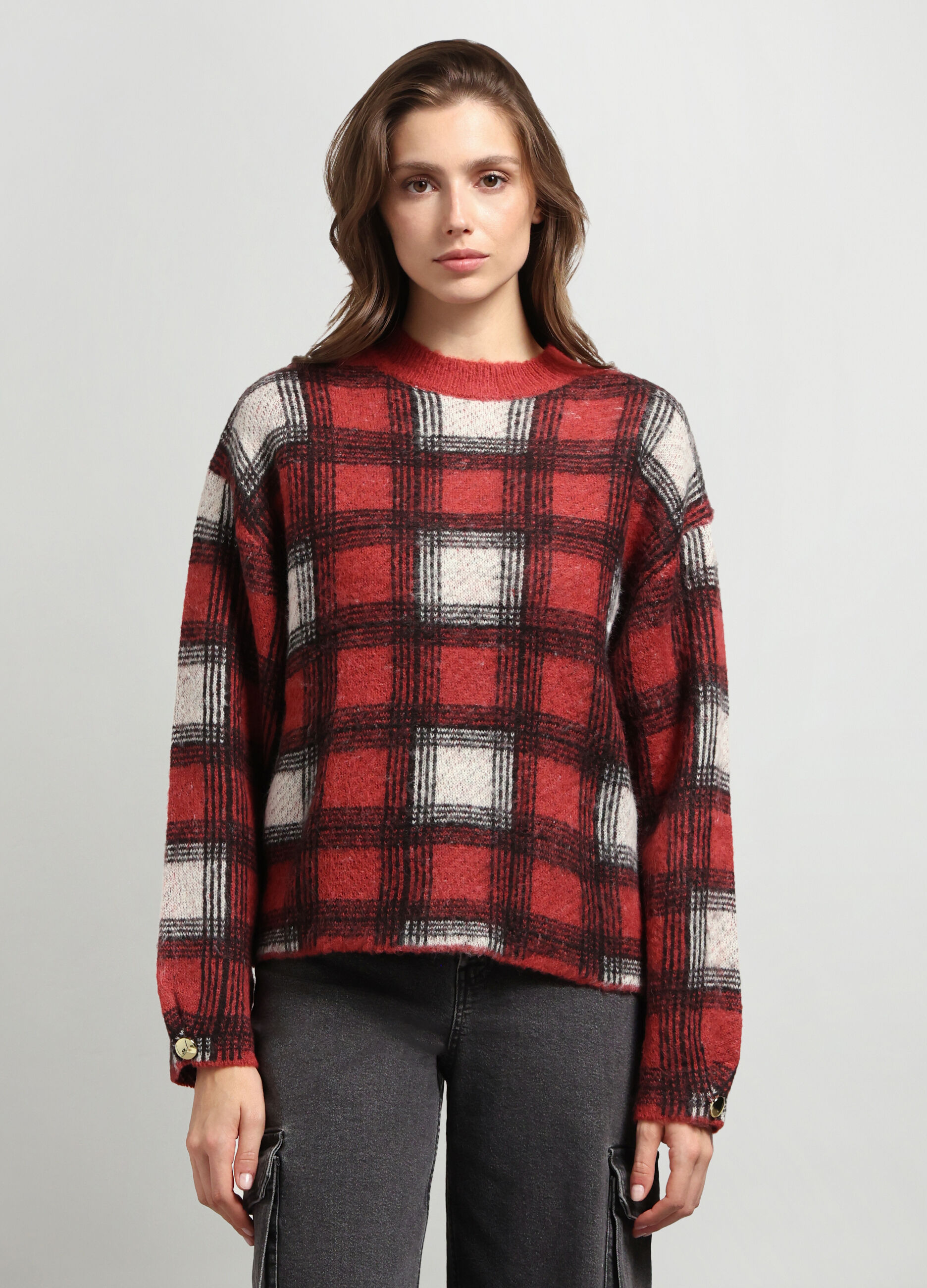 Girocollo tricot misto lana donna_0