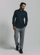 Camicia slim fit in jersey misto cotone uomo_6