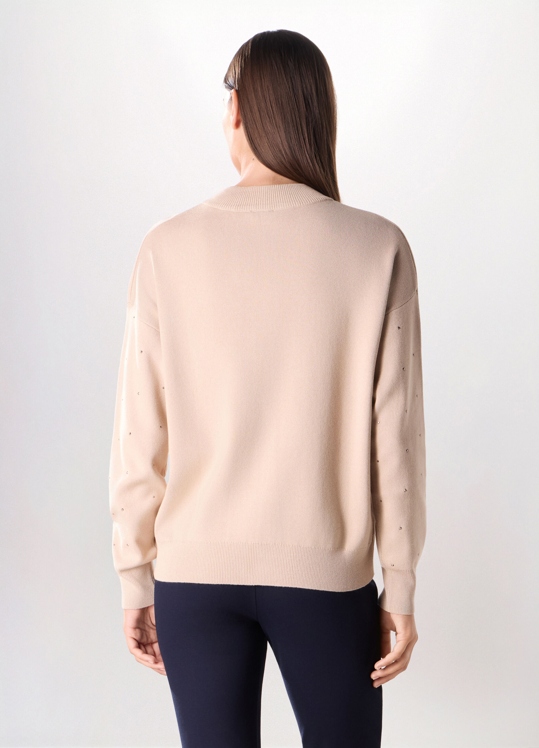 Cardigan misto viscosa donna_1