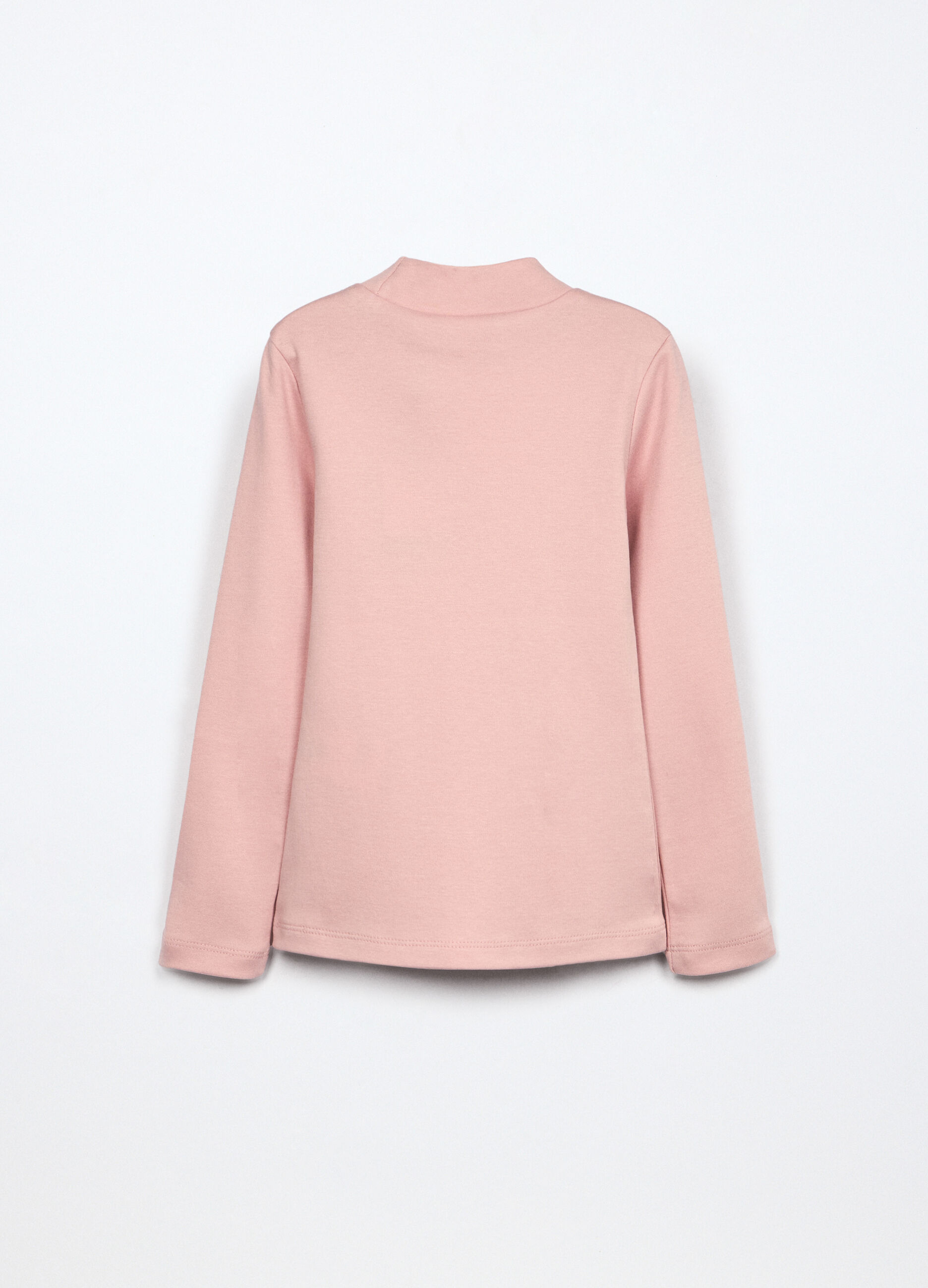 Lupetto in interlock di puro cotone bambina_1