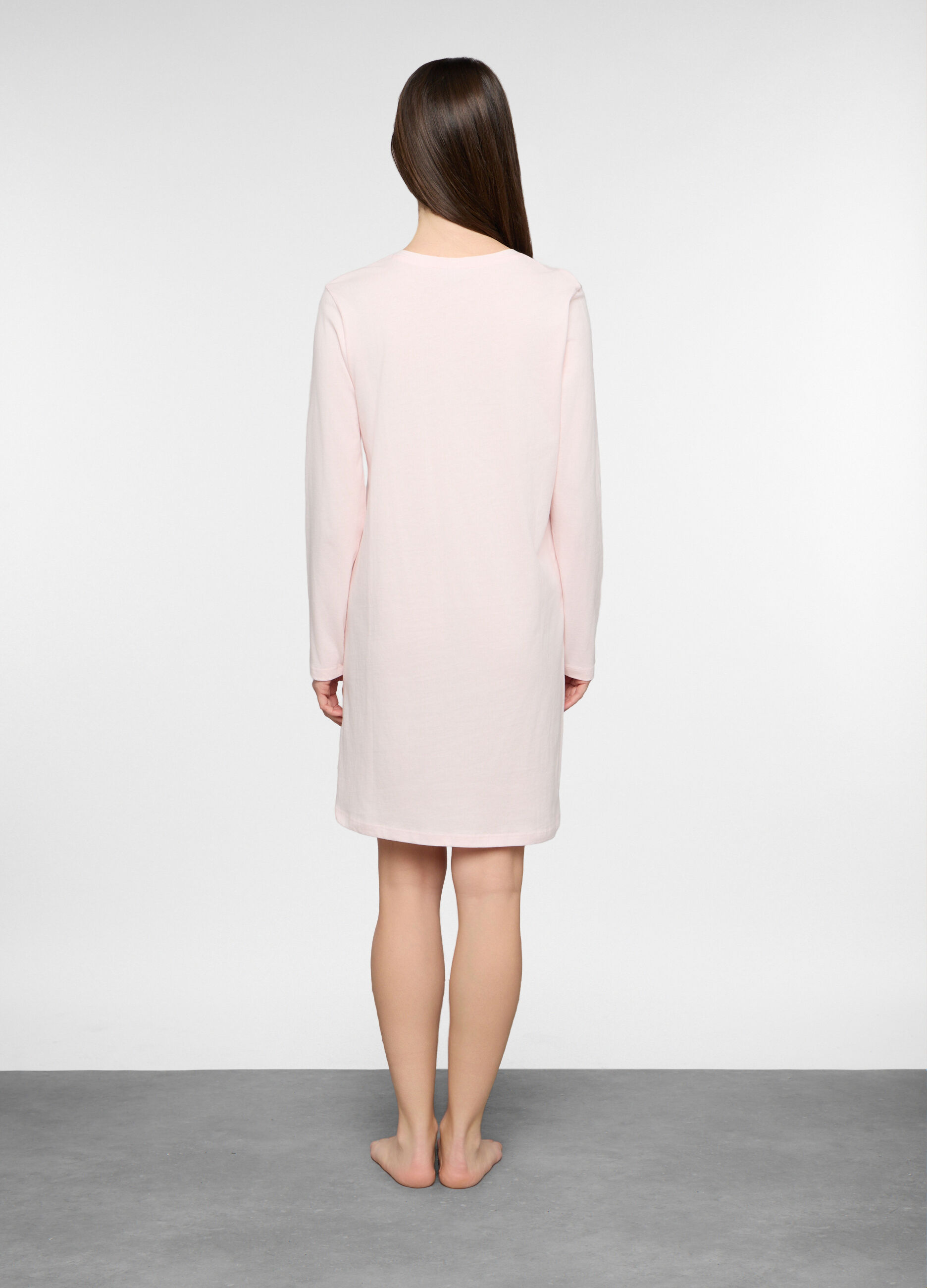 Camicia da notte in jersey donna_1