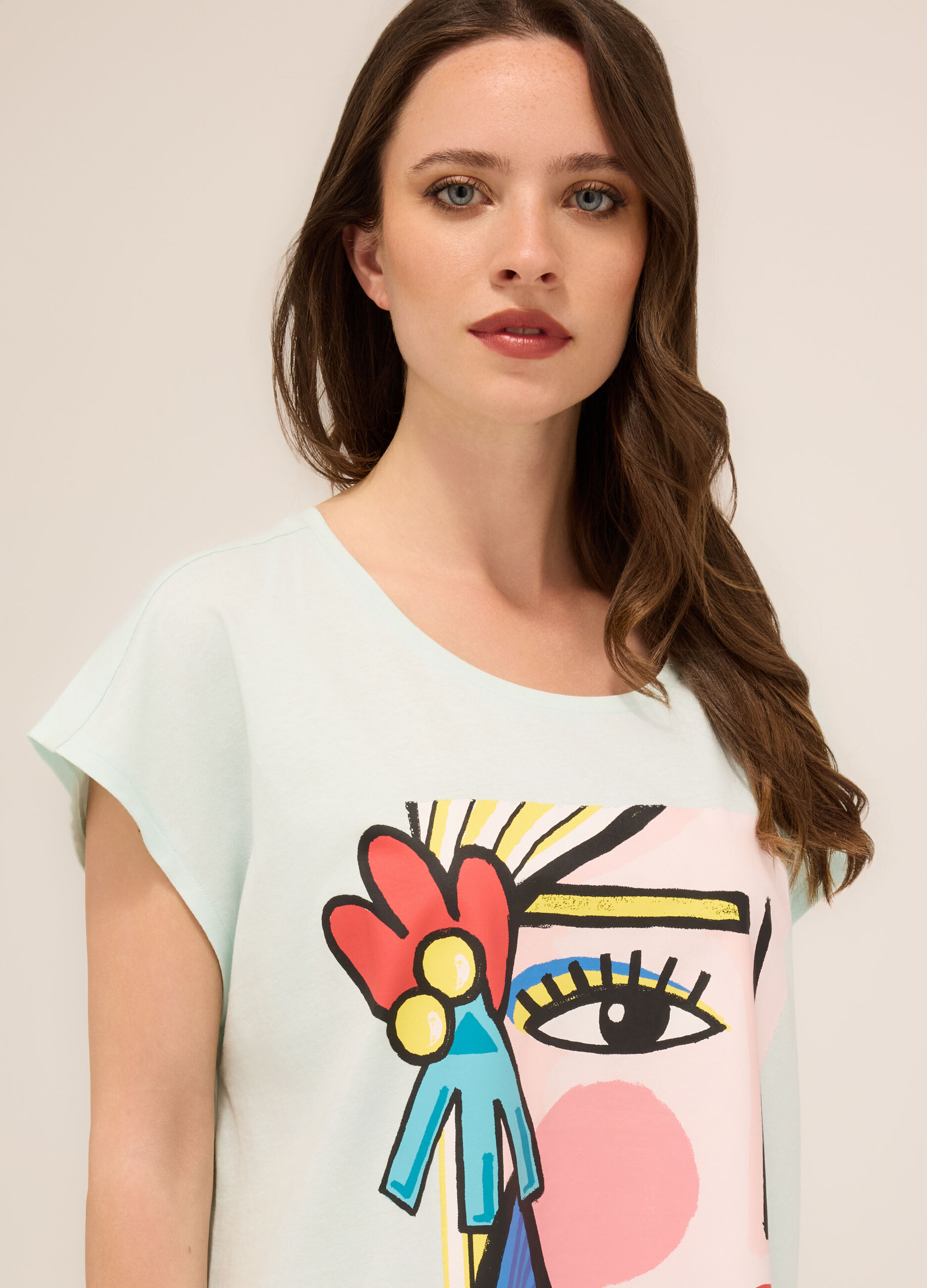 Maxi t-shirt da spiaggia donna_2
