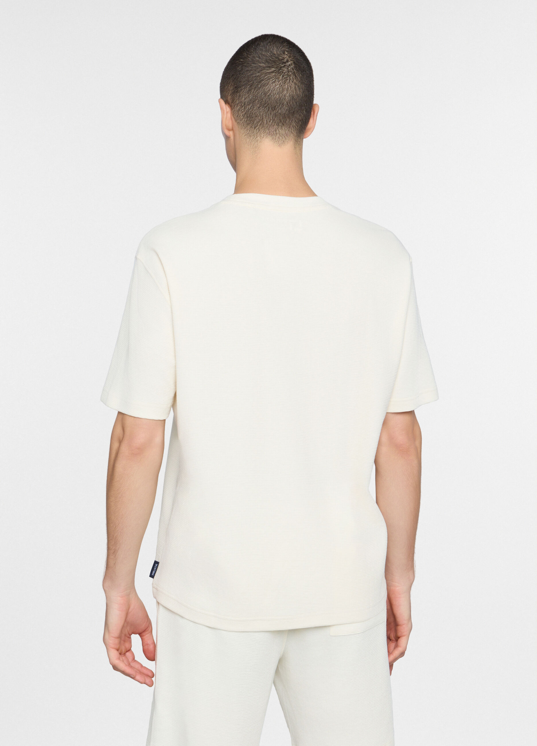 T-shirt maniche corte in maglia uomo_1