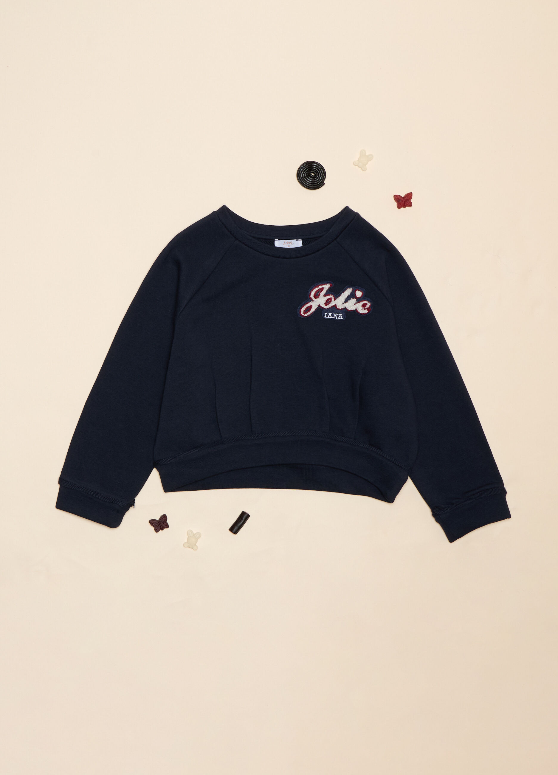 Felpa in misto cotone_0