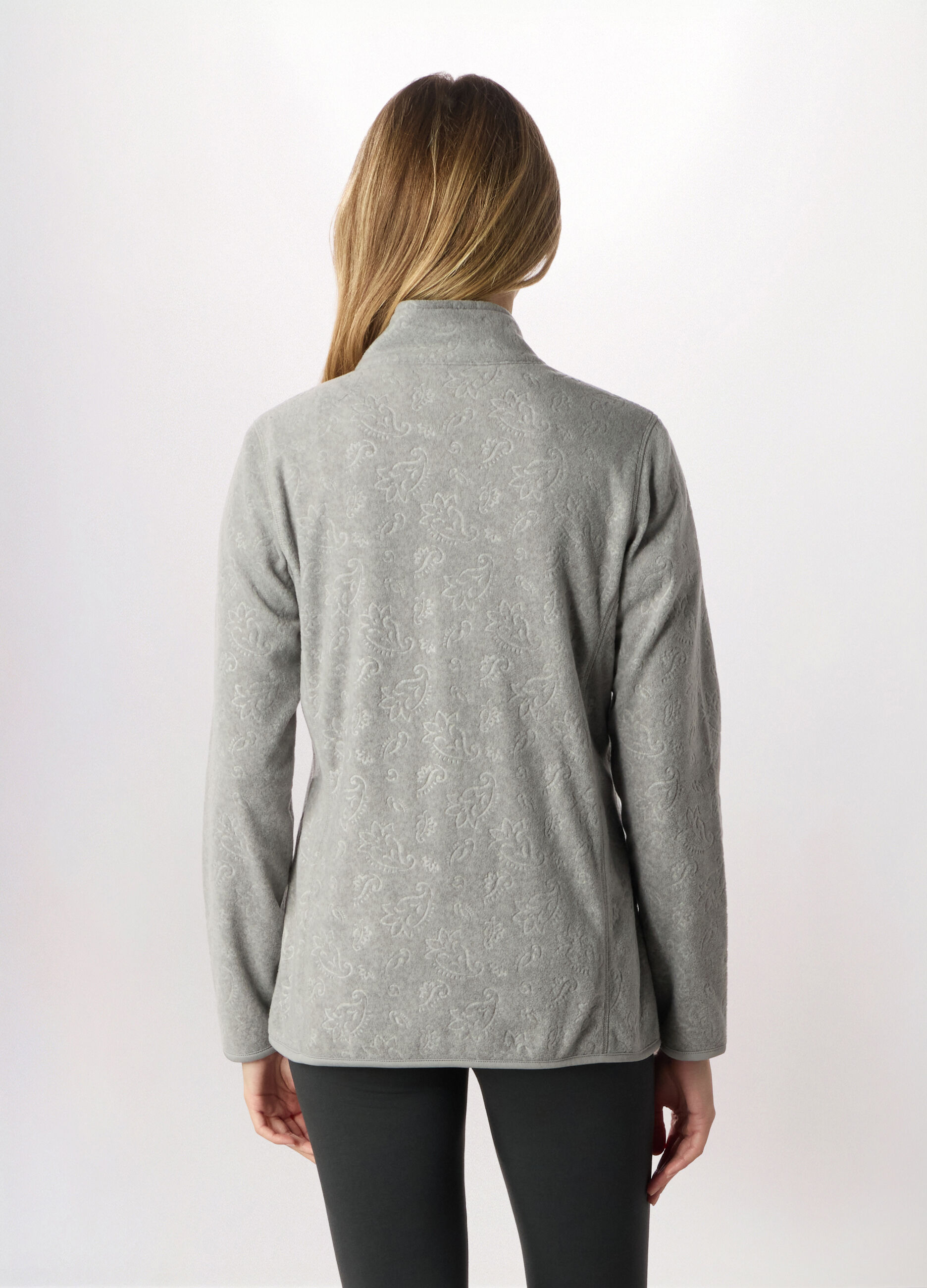 Felpa full zip in pile donna Holistic fitness_1