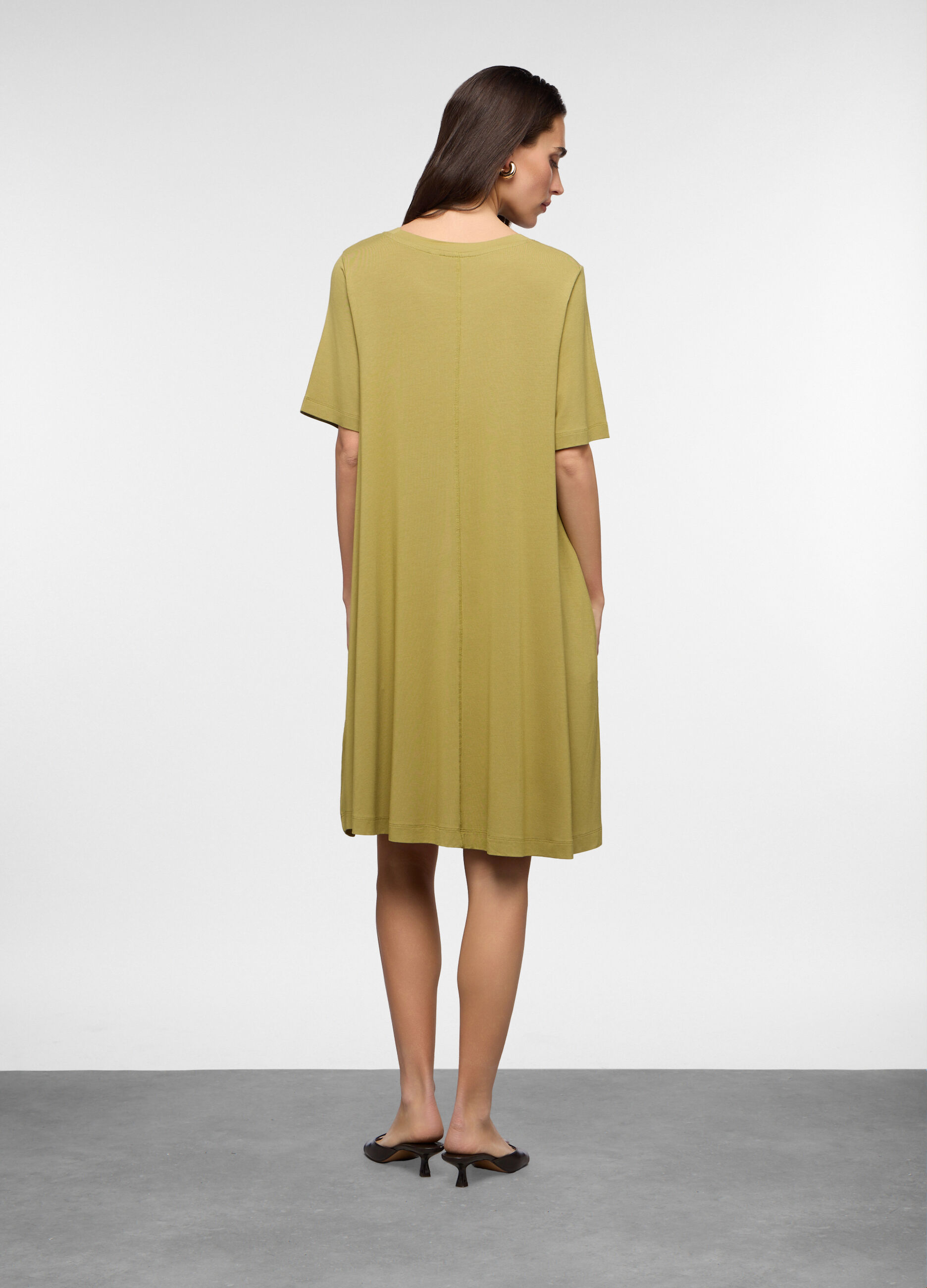 Caftano copricostume stretch donna_1