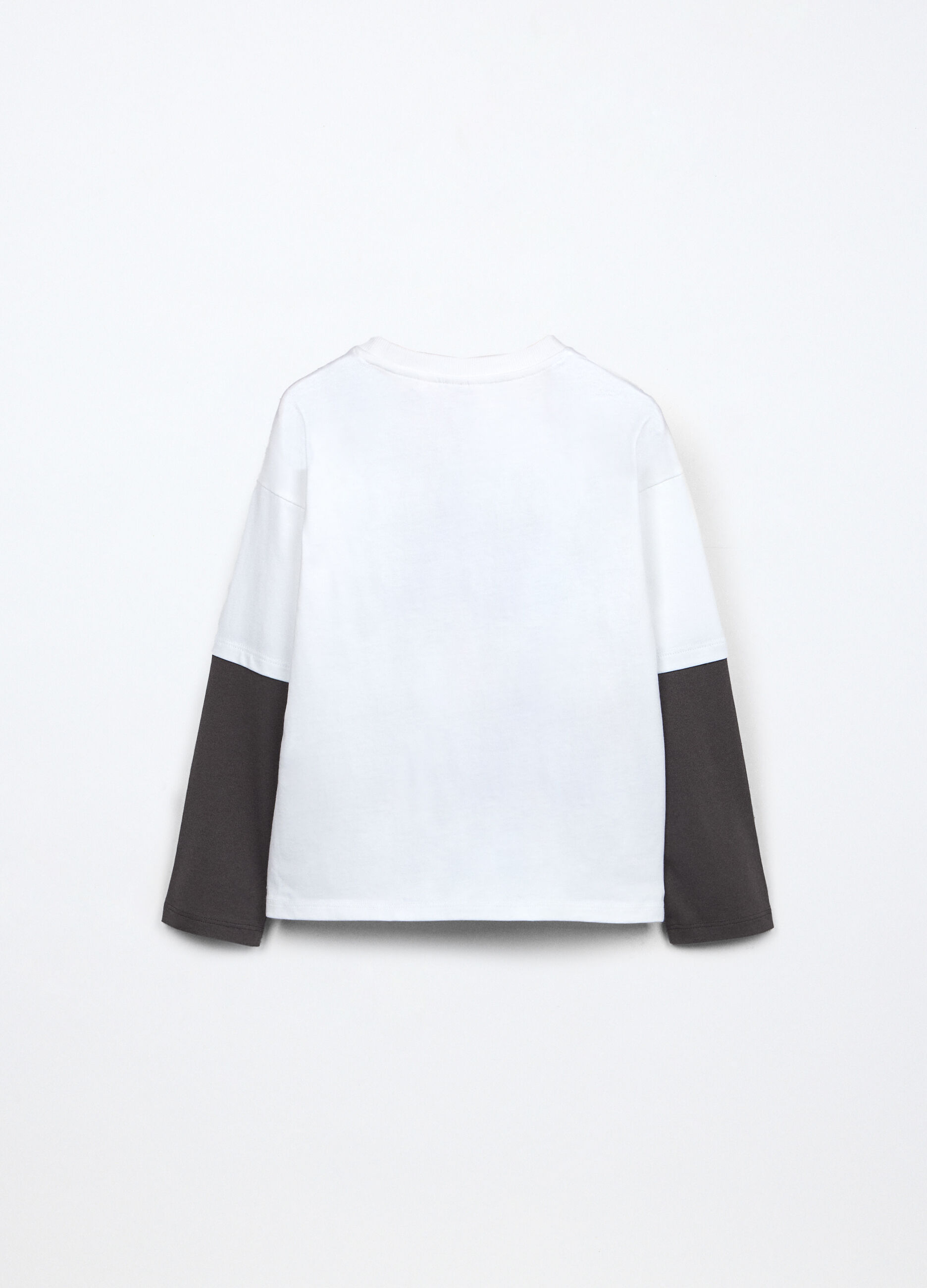 T-shirt in jersey di puro cotone bambino_1