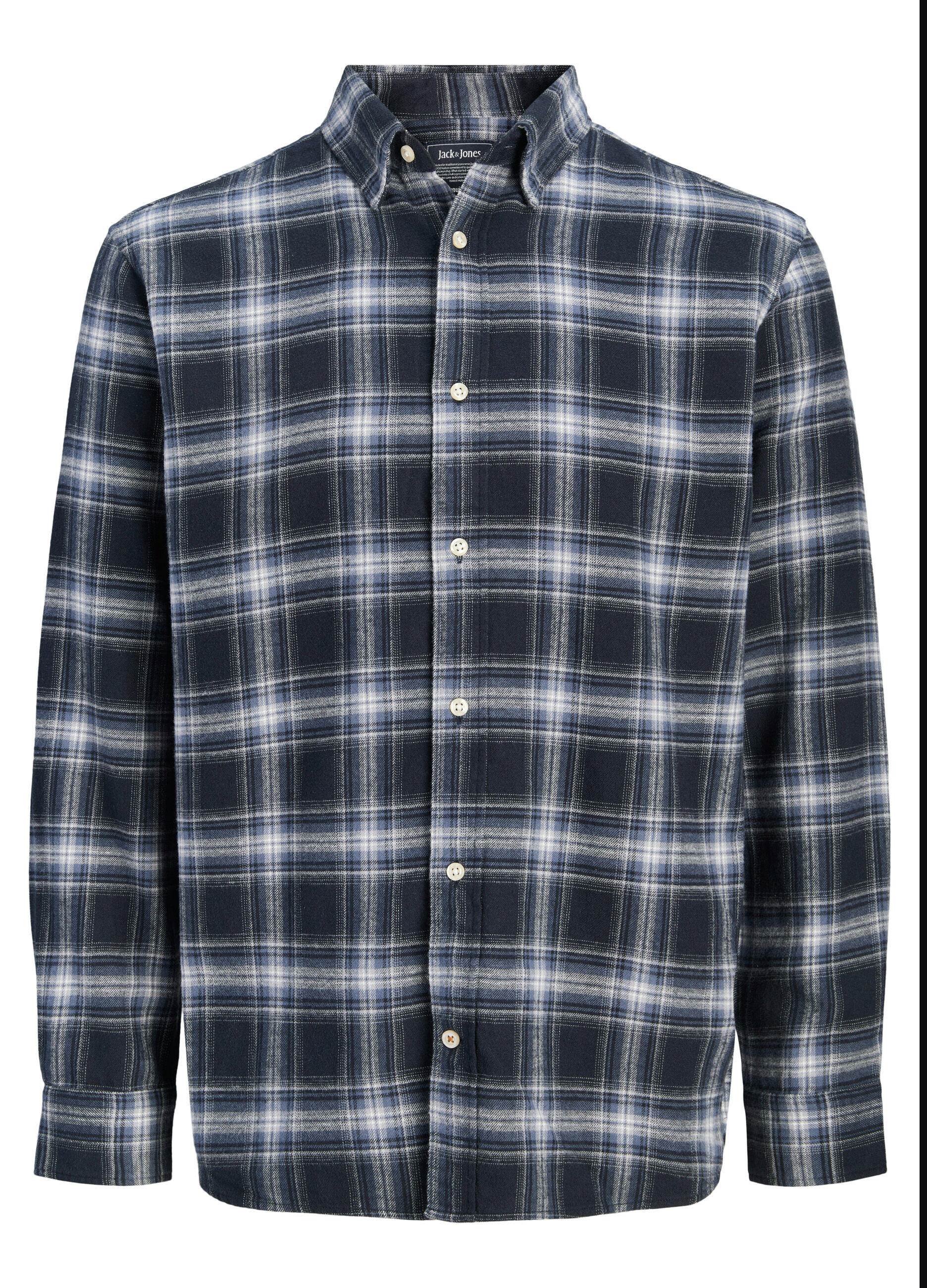 Camicia a quadri in flanella uomo_0