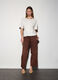 Pantaloni regular fit stretch donna_0