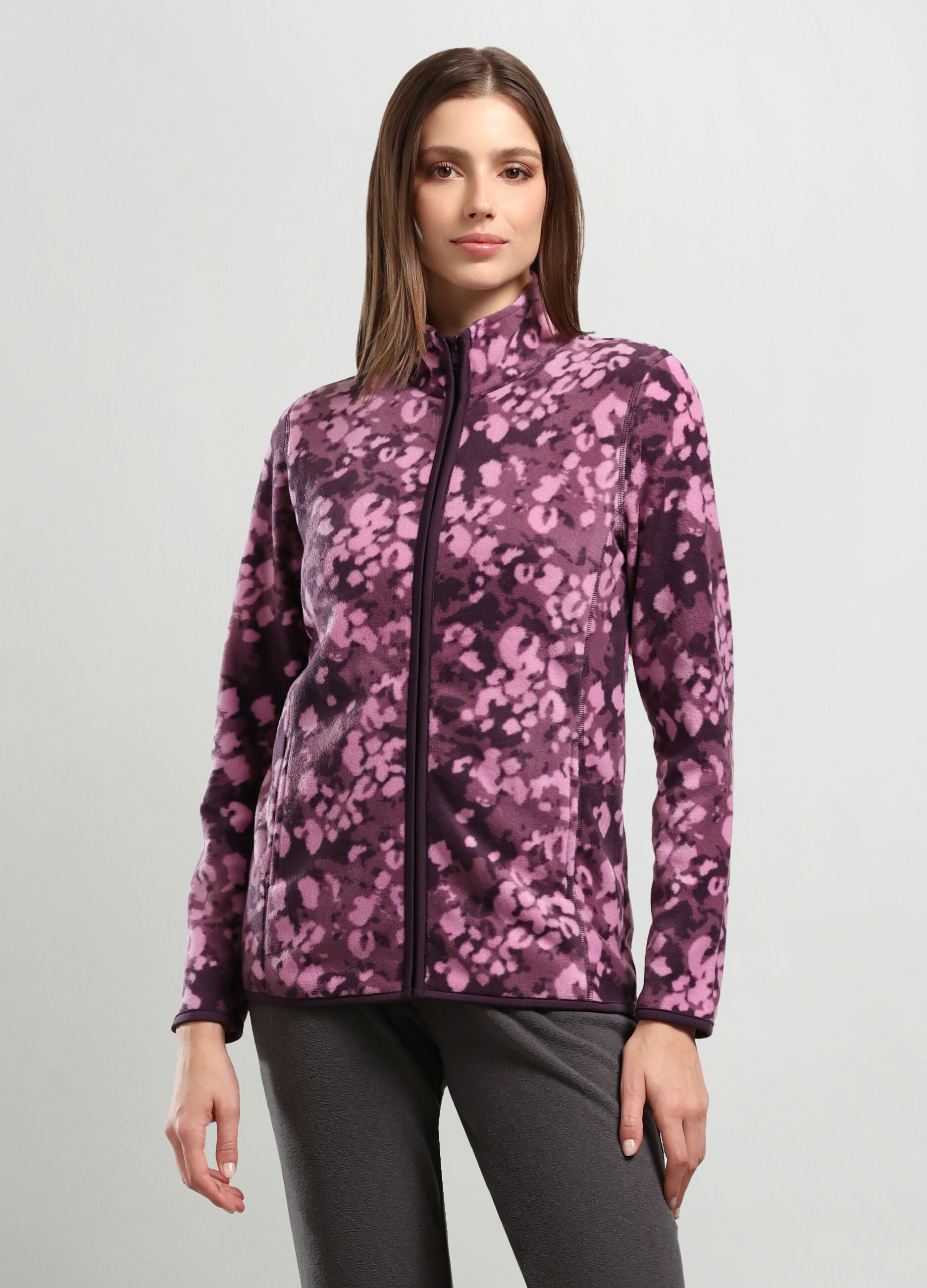 Giacca in pile donna_0