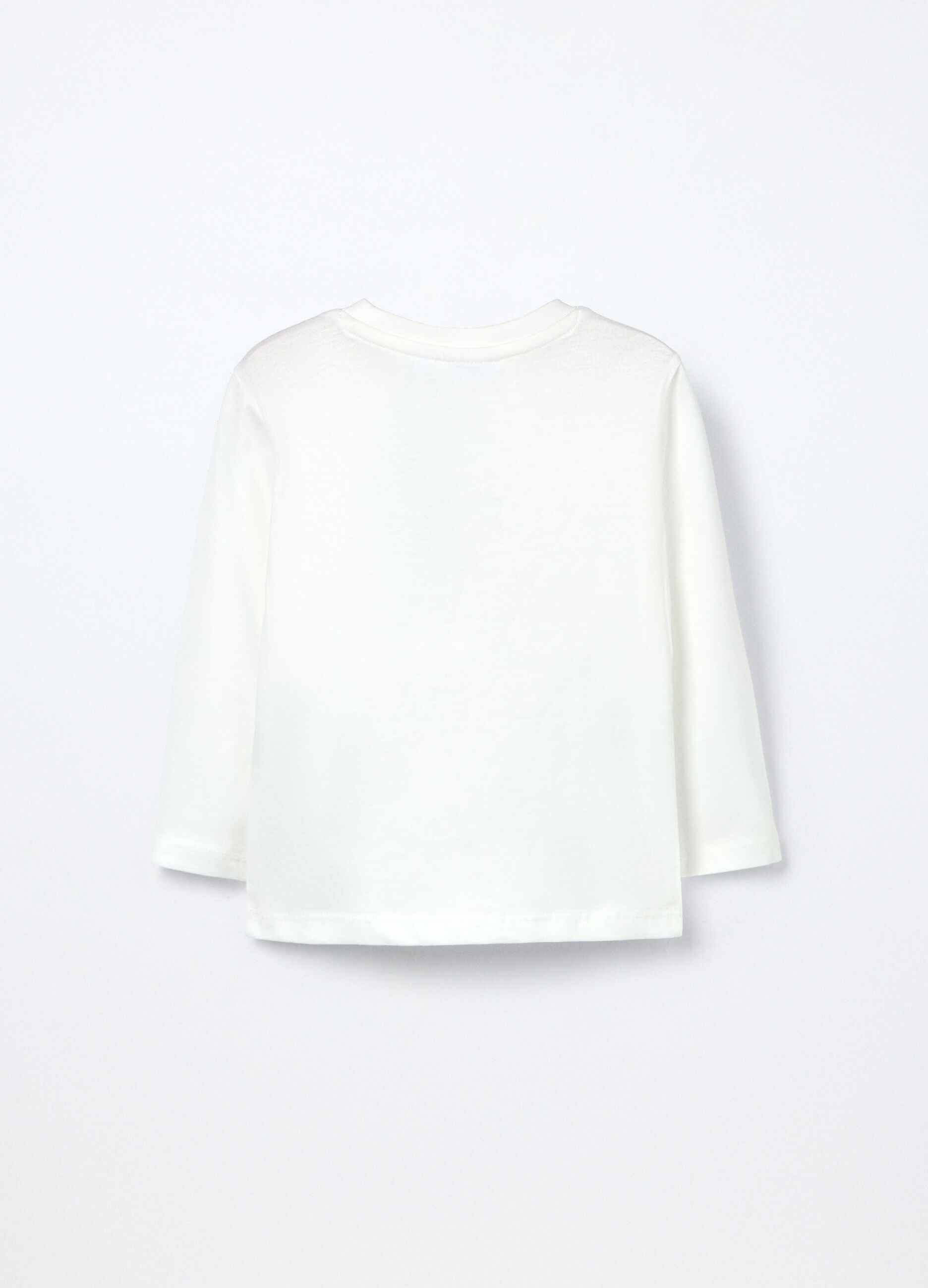 T-shirt in jersey di puro cotone neonato_1