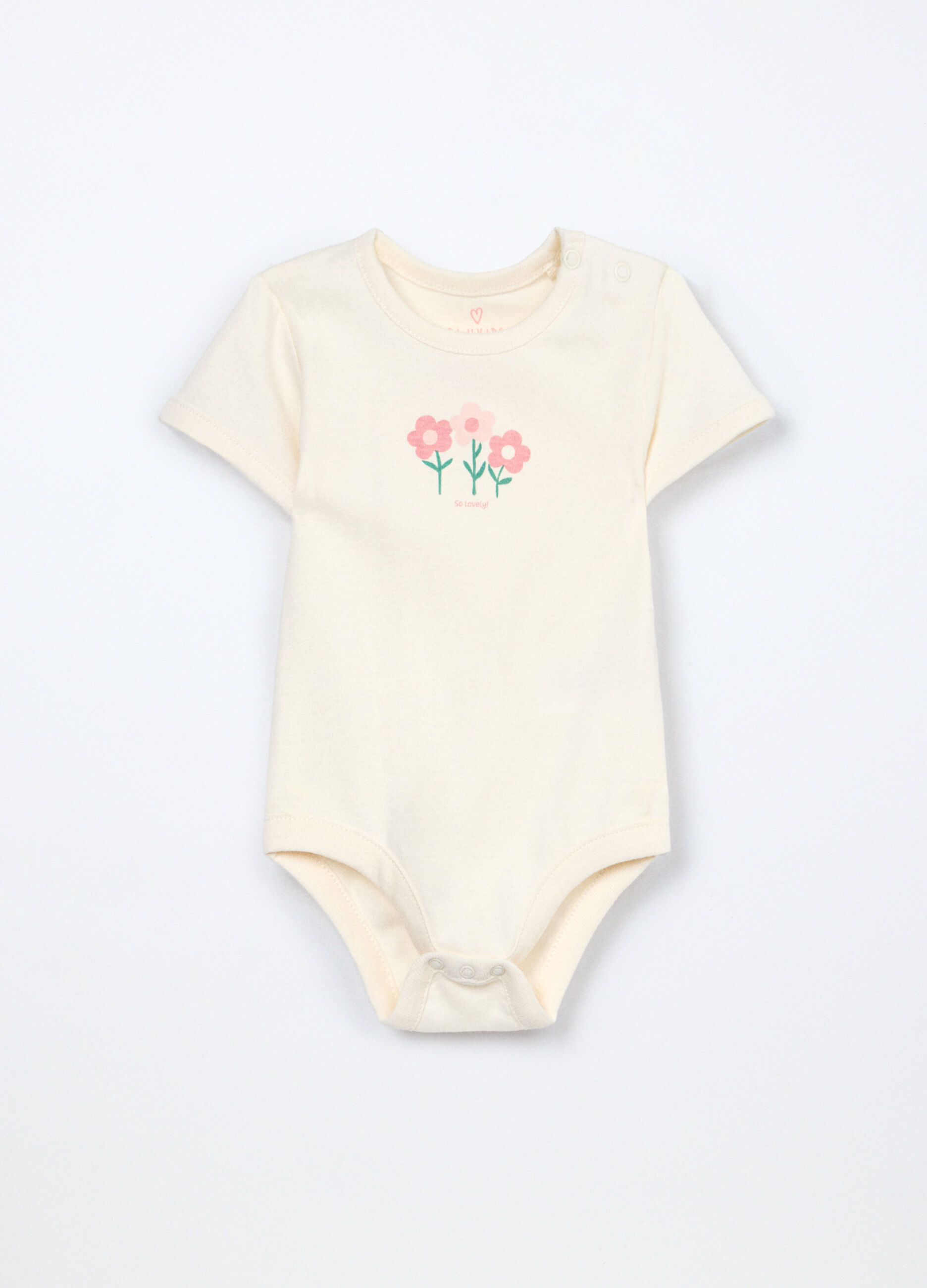 Body in puro cotone neonata_0
