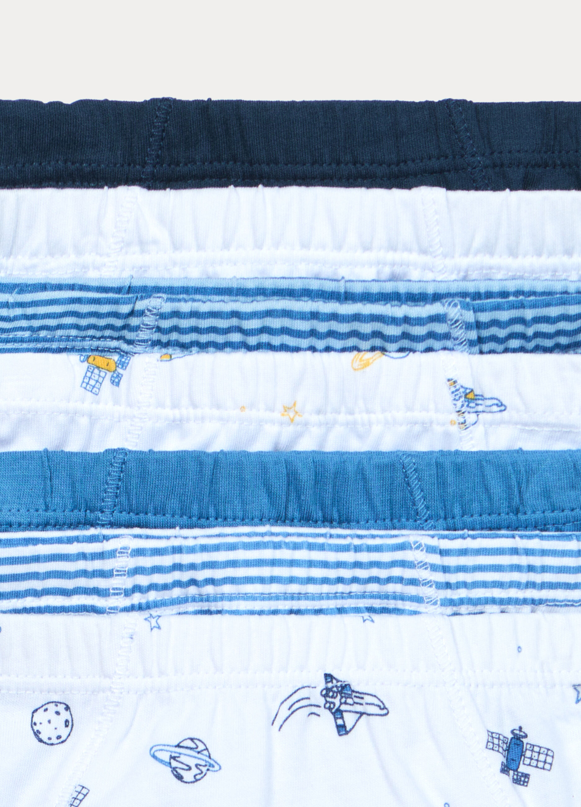 Pack 7 slip in jersey di puro cotone bambino_3