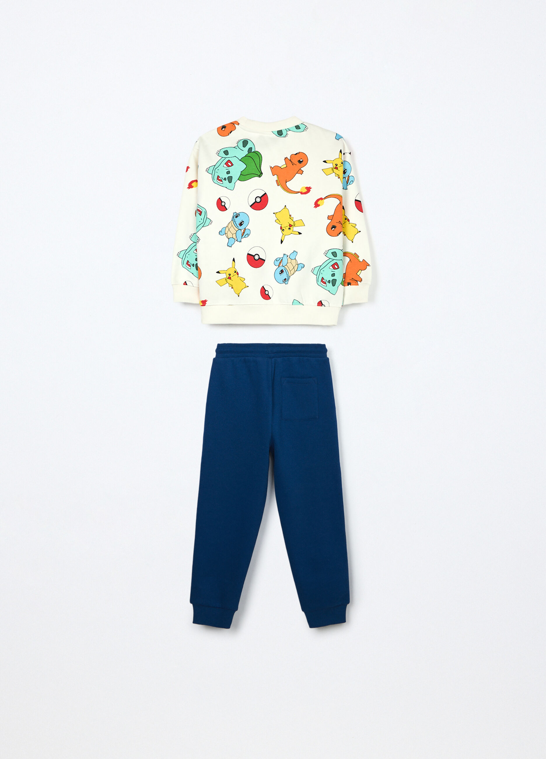 Jogging set Pokémon in misto cotone fleece bambino_1